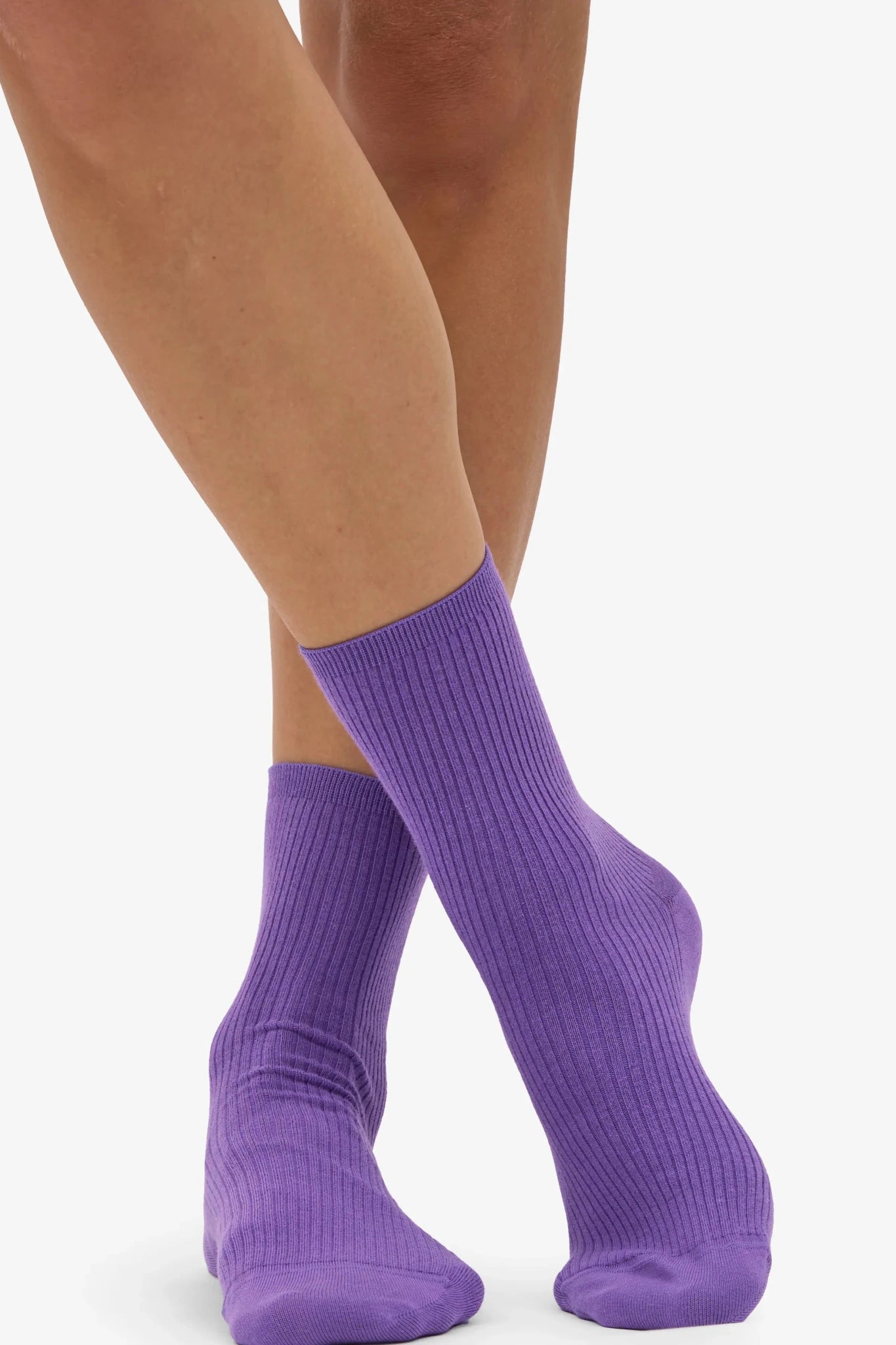 COLORFUL STANDARD-Women Classic Organic Sock-Ultra Violet-BACKYARD