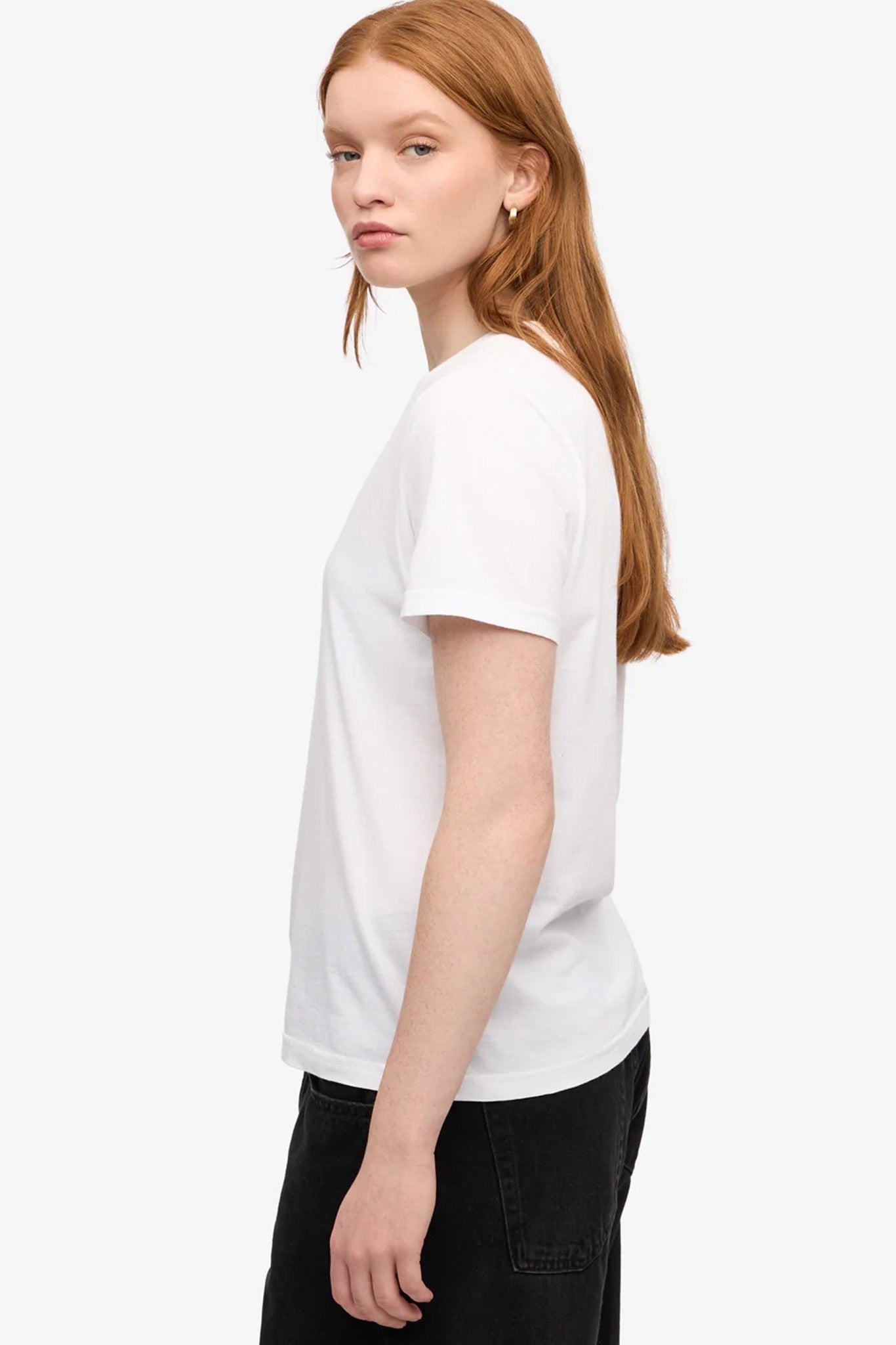 COLORFUL STANDARD - Women Light Organic Tee - Optical White - BACKYARD