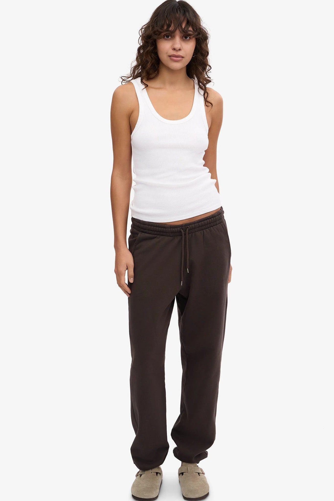 COLORFUL STANDARD - Women Organic Rib Tank Top - Optical White - BACKYARD