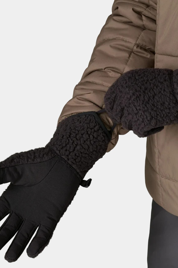 Retro Pile Gloves