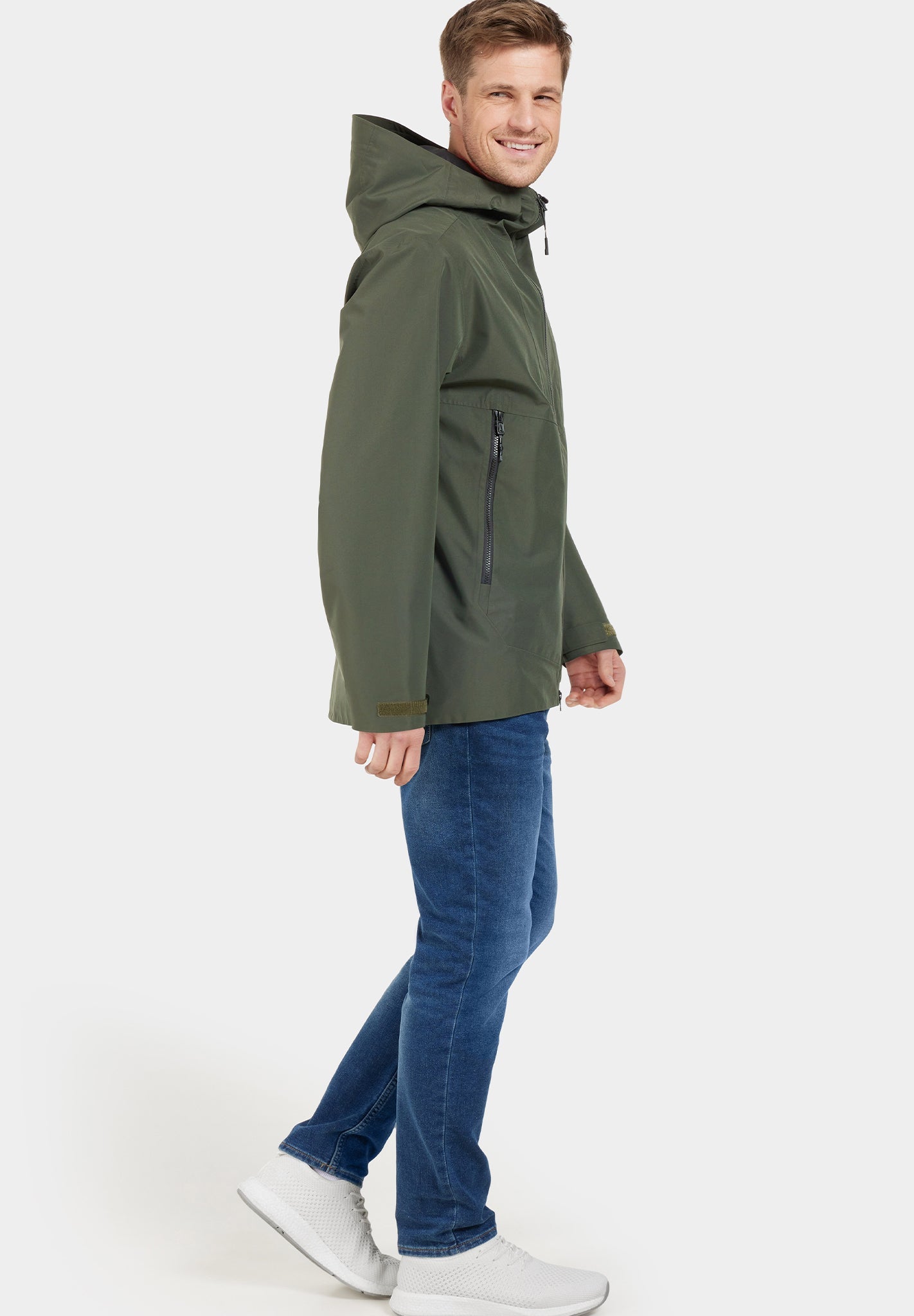 DIDRIKSONS - Basil Men's Jacket 4 - Deep Green - BACKYARD