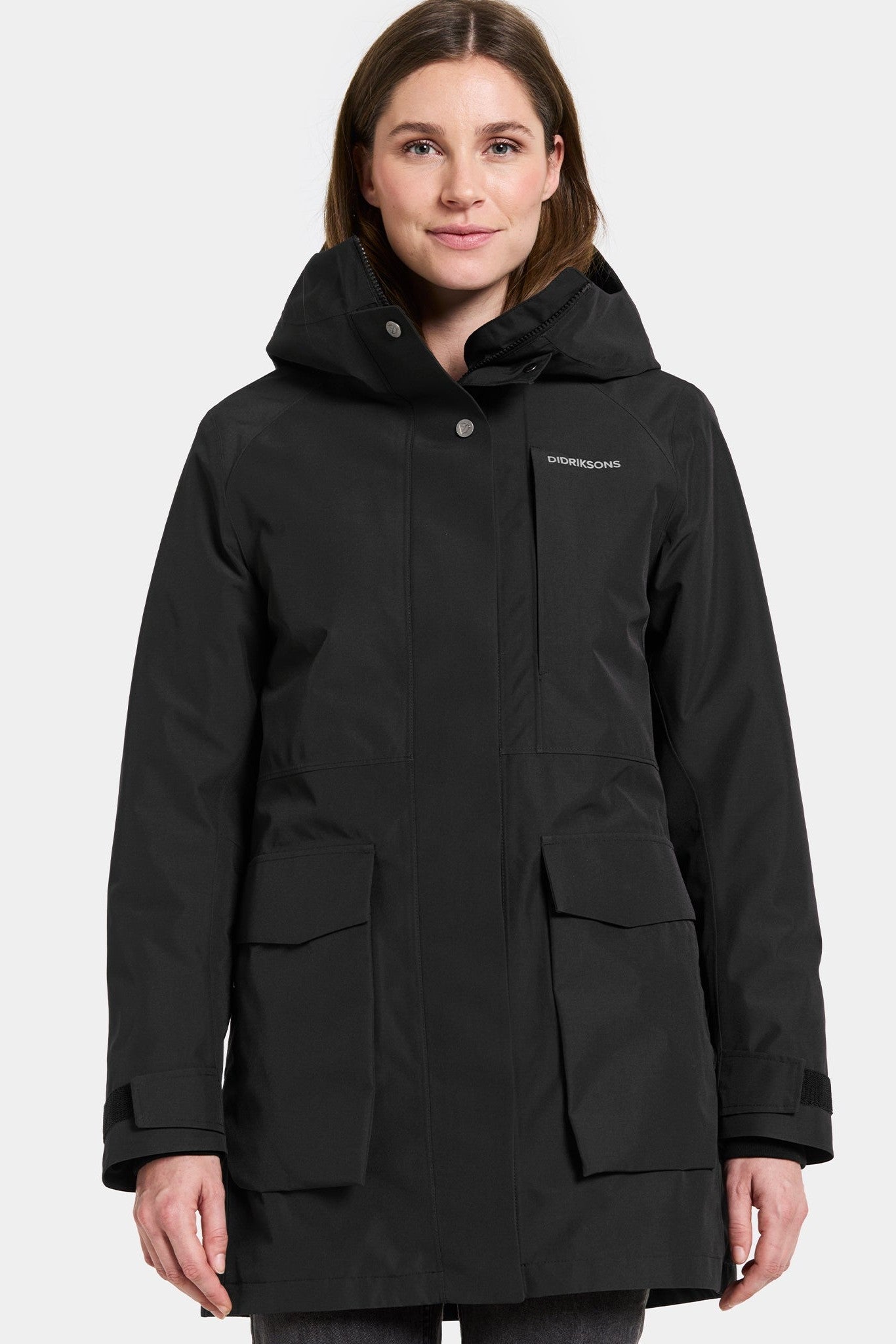 DIDRIKSONS - Harriet Women's Parka - Black - BACKYARD