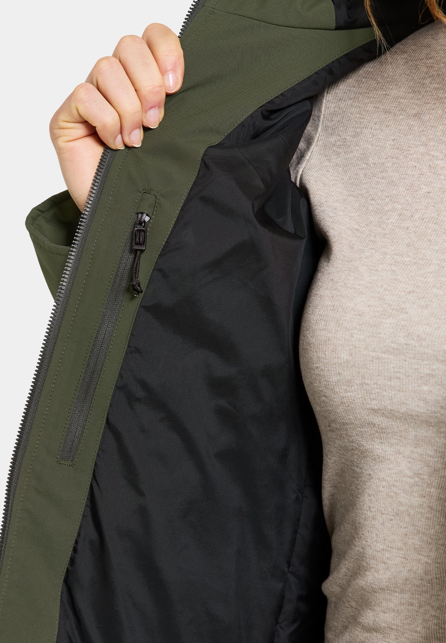 DIDRIKSONS - Helle Women’s Parka 6 - Deep Green - BACKYARD