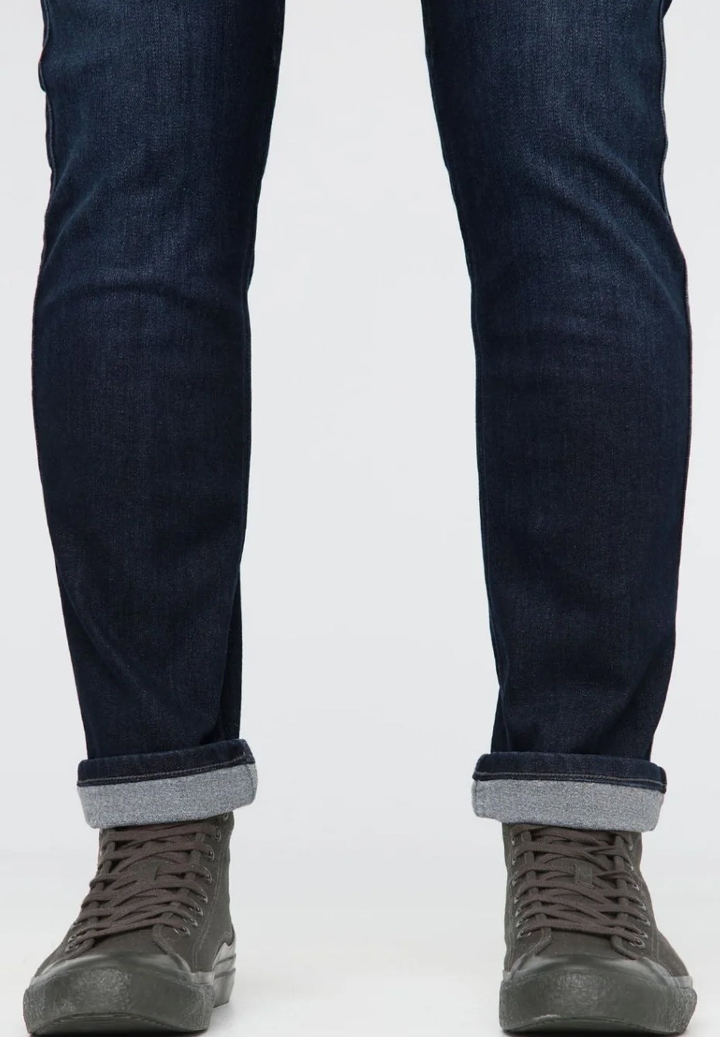 DUER - Tech Fleece Denim Relaxed Taper - Dark Indigo - BACKYARD