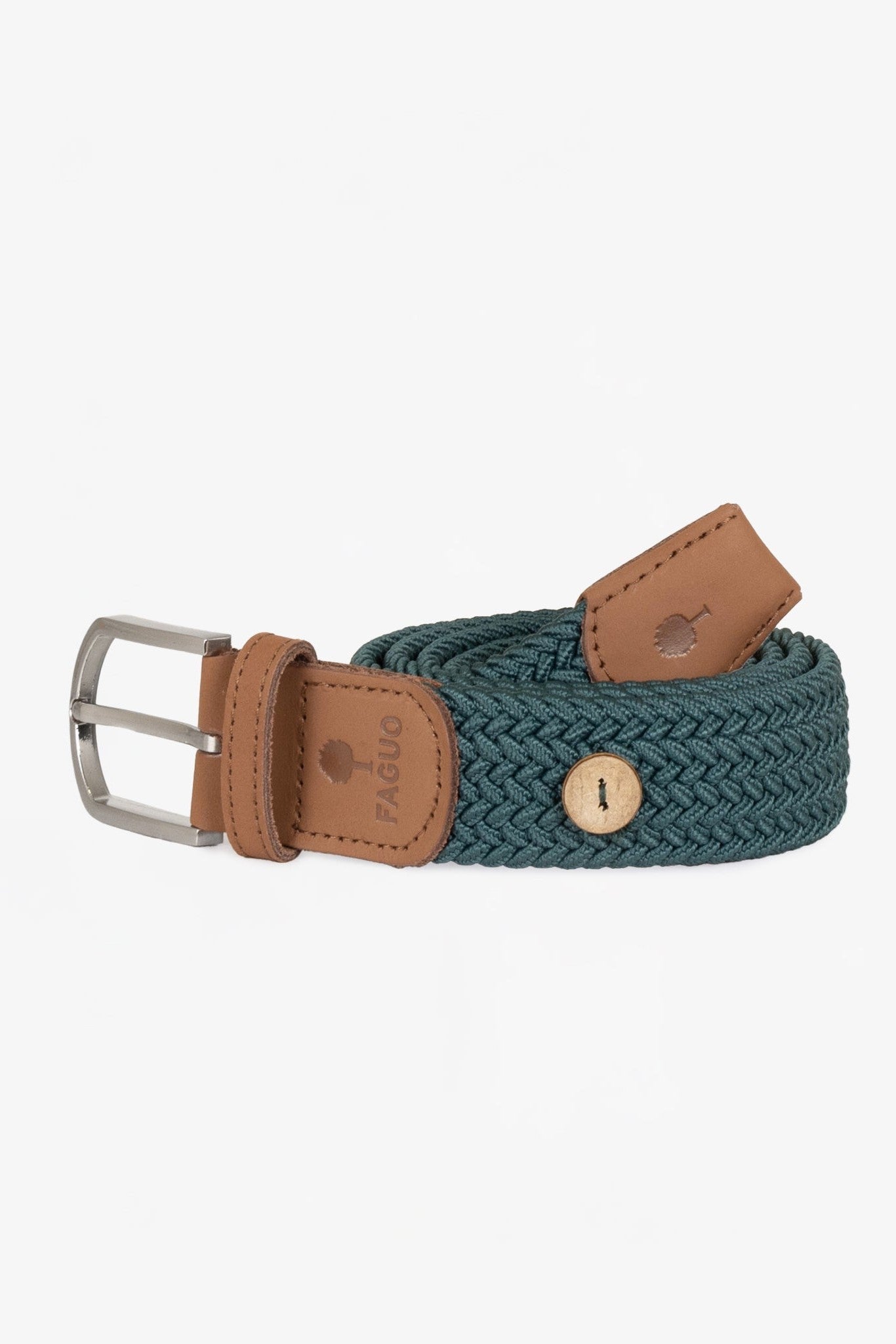 FAGUO - Belt Syn Woven - Green 31 - BACKYARD