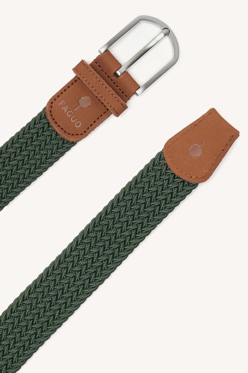 FAGUO-Belt Syn Woven-Khaki-BACKYARD