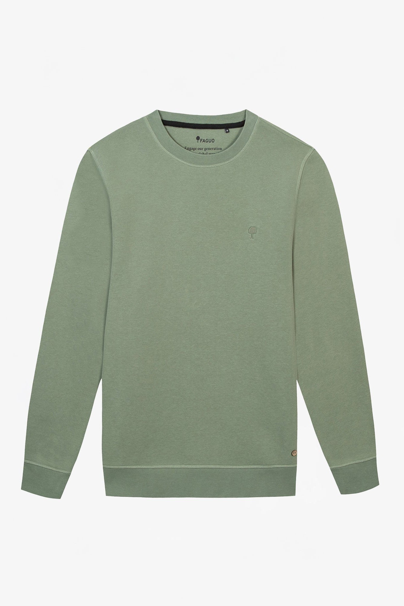 FAGUO - Donzy Sweat Knit - Dark Lichen - BACKYARD