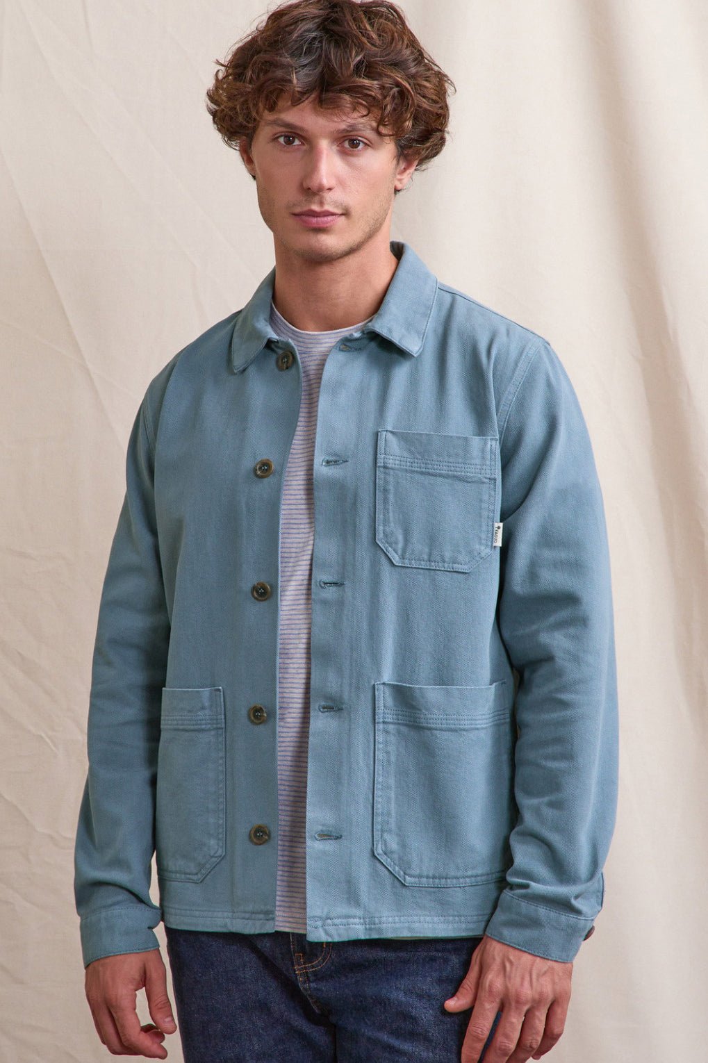 FAGUO - Lorge Outerwear Woven - Blue - BACKYARD
