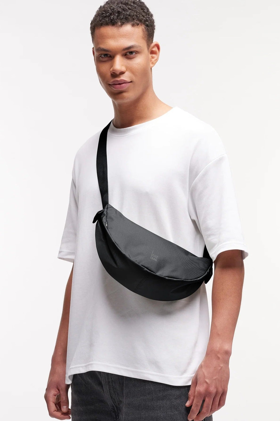 GOT BAG - Moon Bag Small Monochrome - Black - BACKYARD