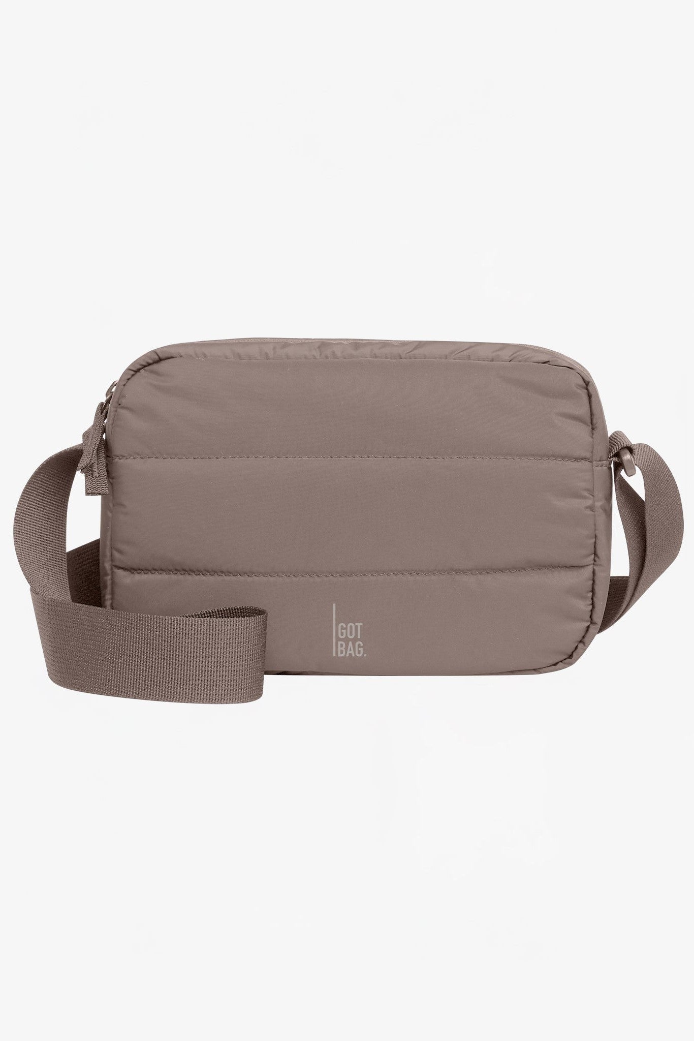 GOT BAG - Puffer Crossbody Bag - Oyster Monochrome - BACKYARD