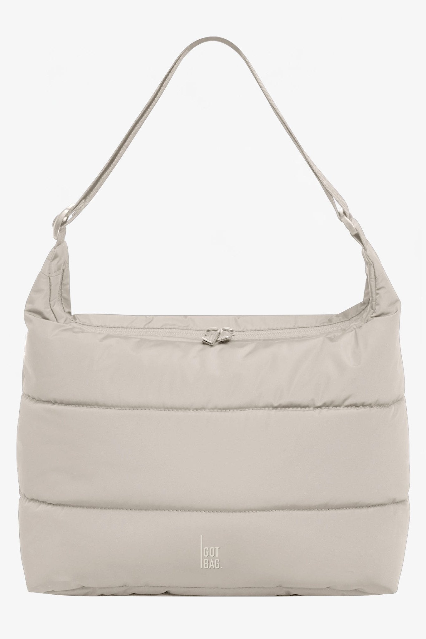 GOT BAG - Puffer Square Bag Large - Scallop Monochrome - BACKYARD