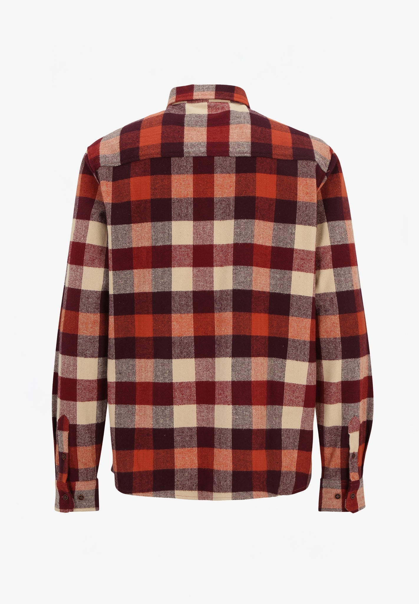 IRIEDAILY - Lumber Fella Shirt - Wine - BACKYARD