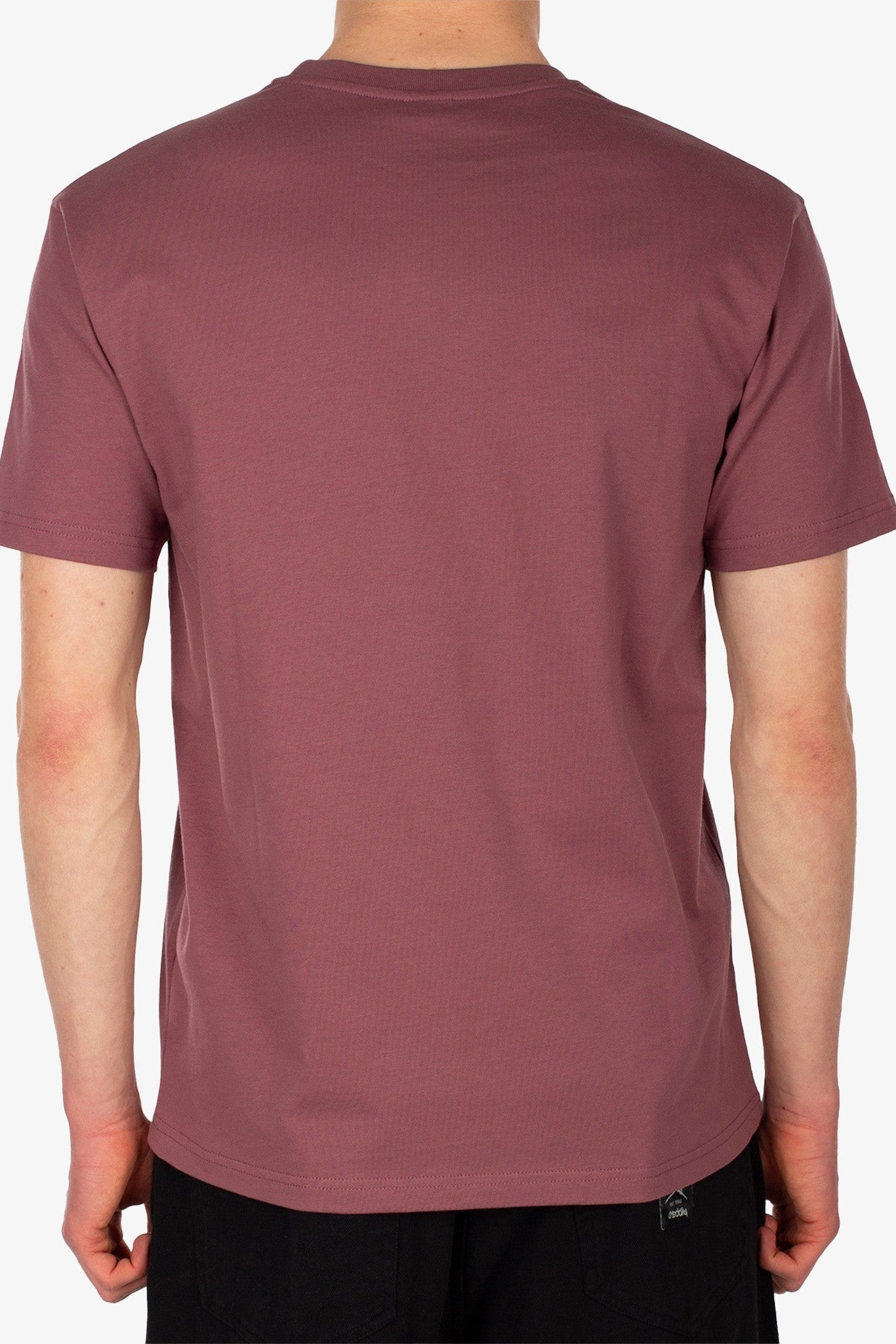 IRIEDAILY - Peaceride Emb Tee - Plum - BACKYARD