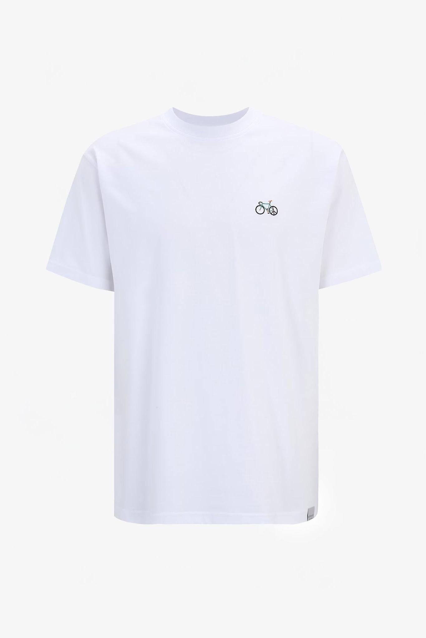 IRIEDAILY - Peaceride Emb Tee - White - BACKYARD