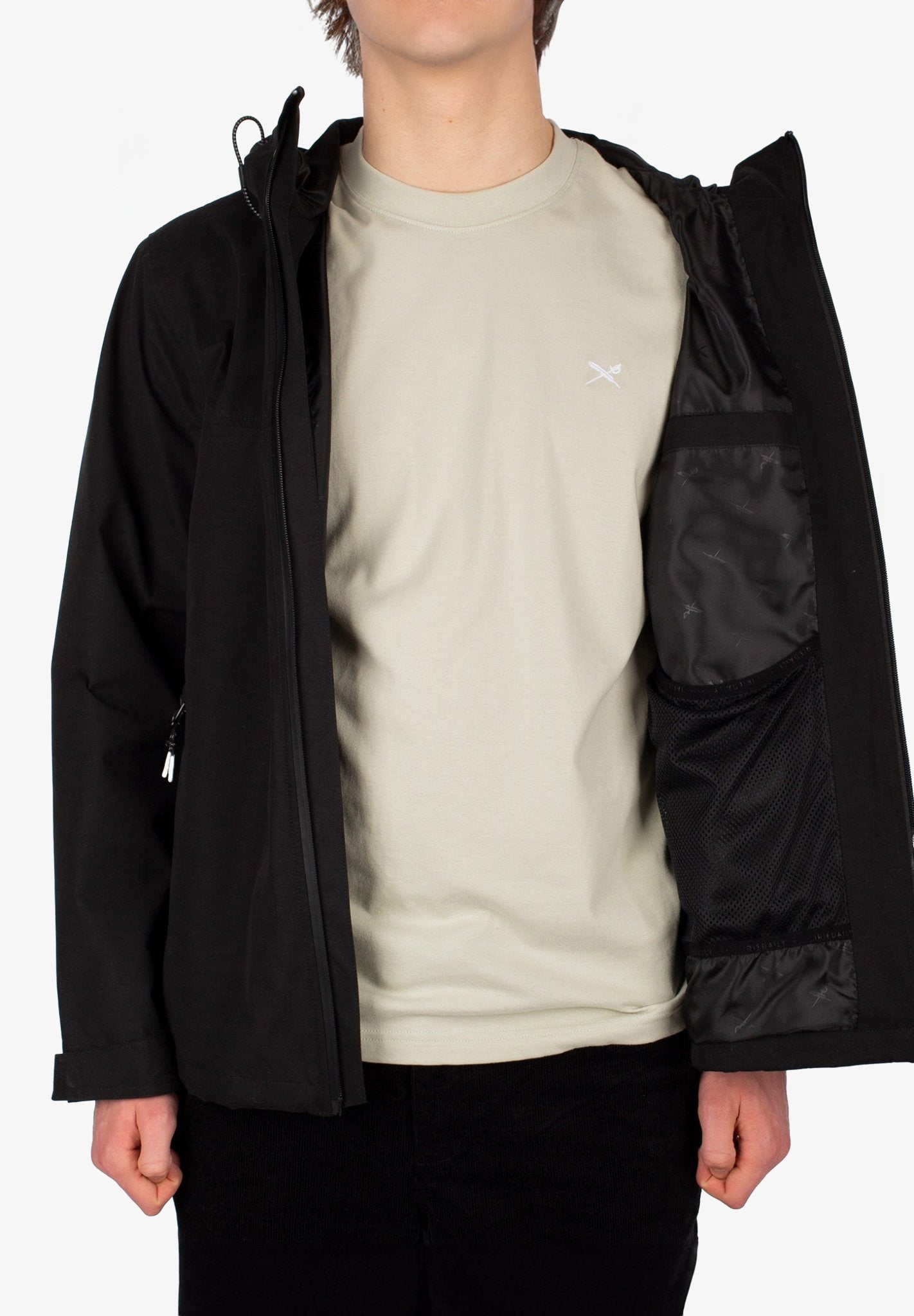 IRIEDAILY - Terance Anorak - Uni Black - BACKYARD