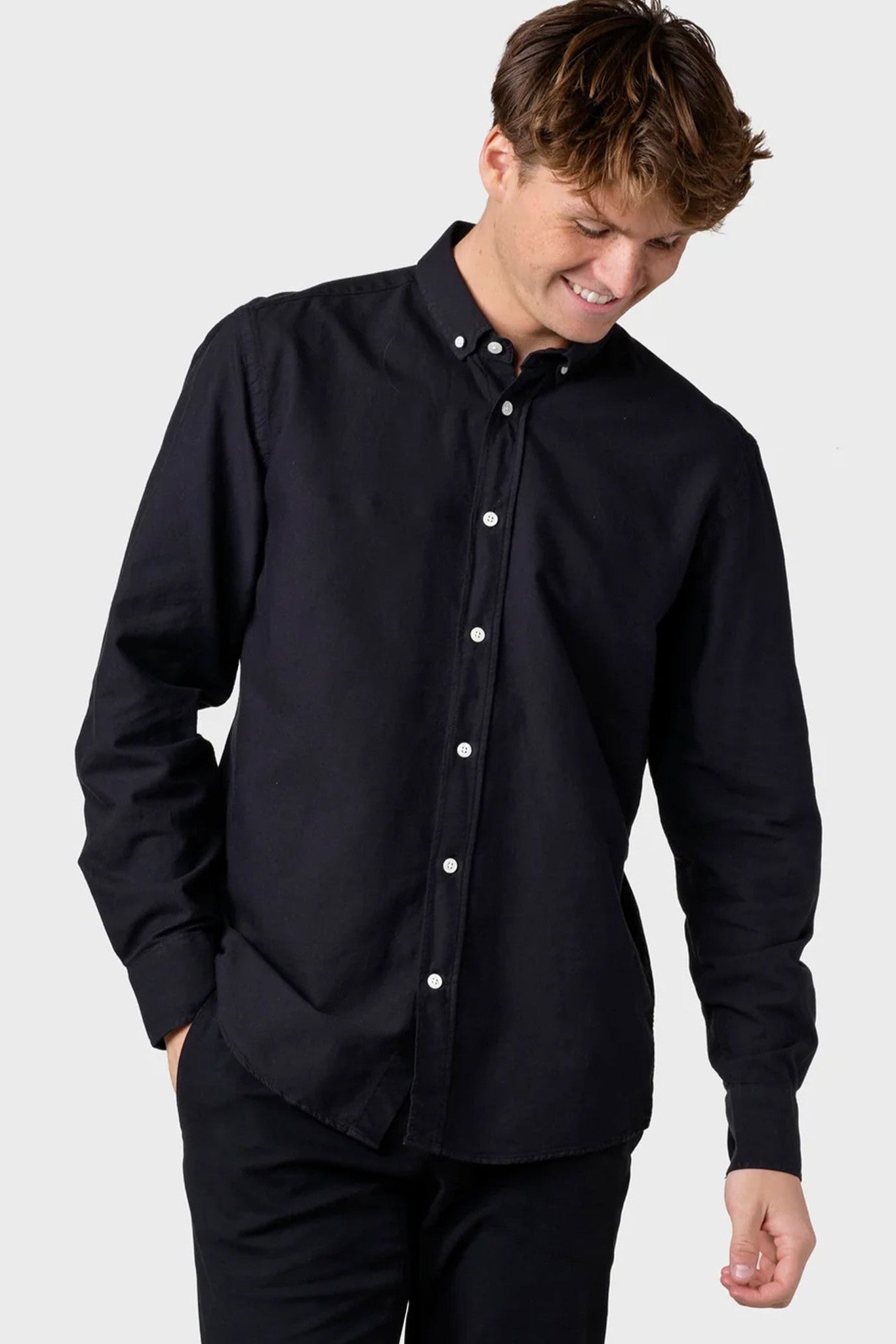 KLITMOLLER COLLECTIVE - Basic Shirt - Black - BACKYARD