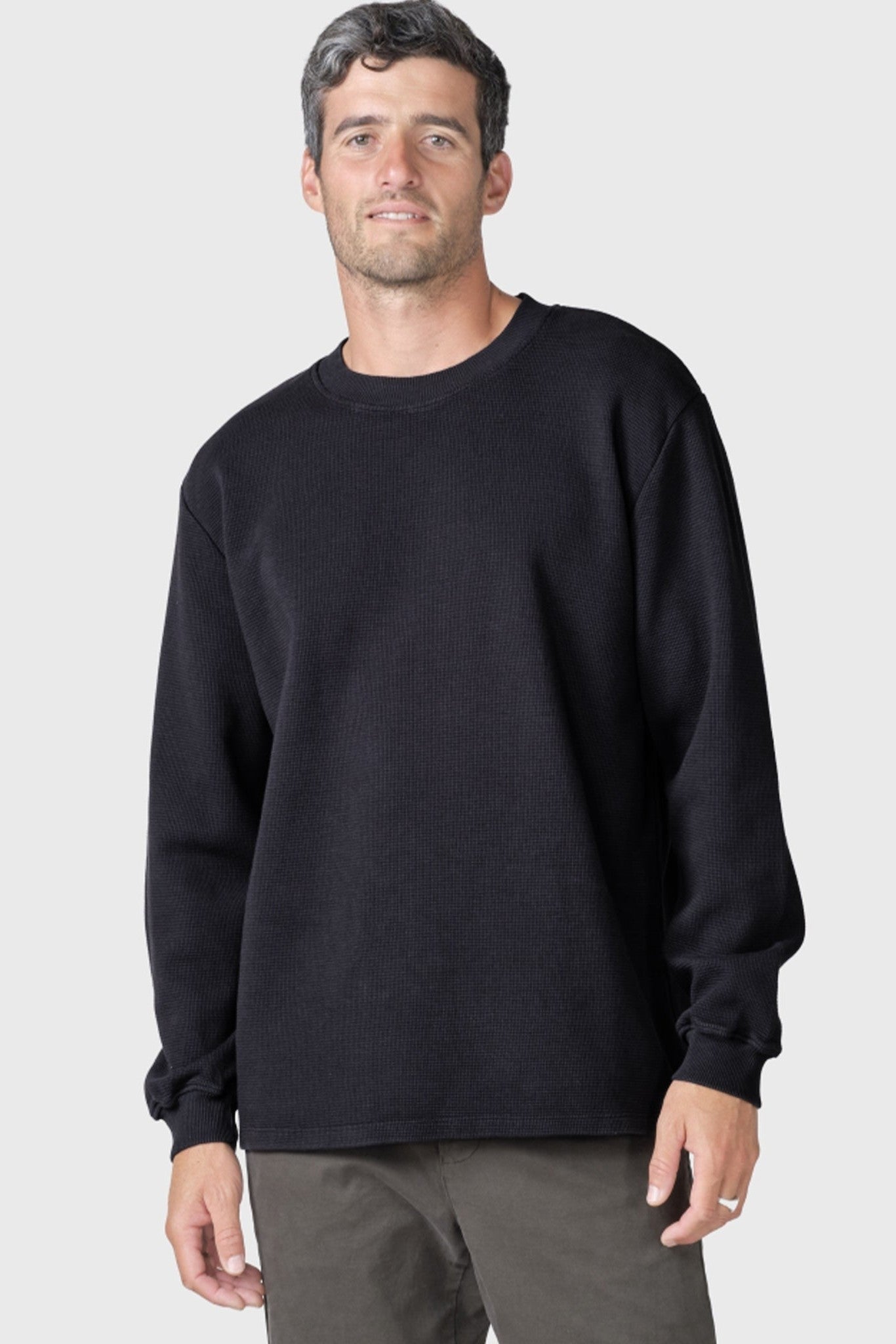 KLITMOLLER COLLECTIVE - Hudson LS Tee - Black - BACKYARD