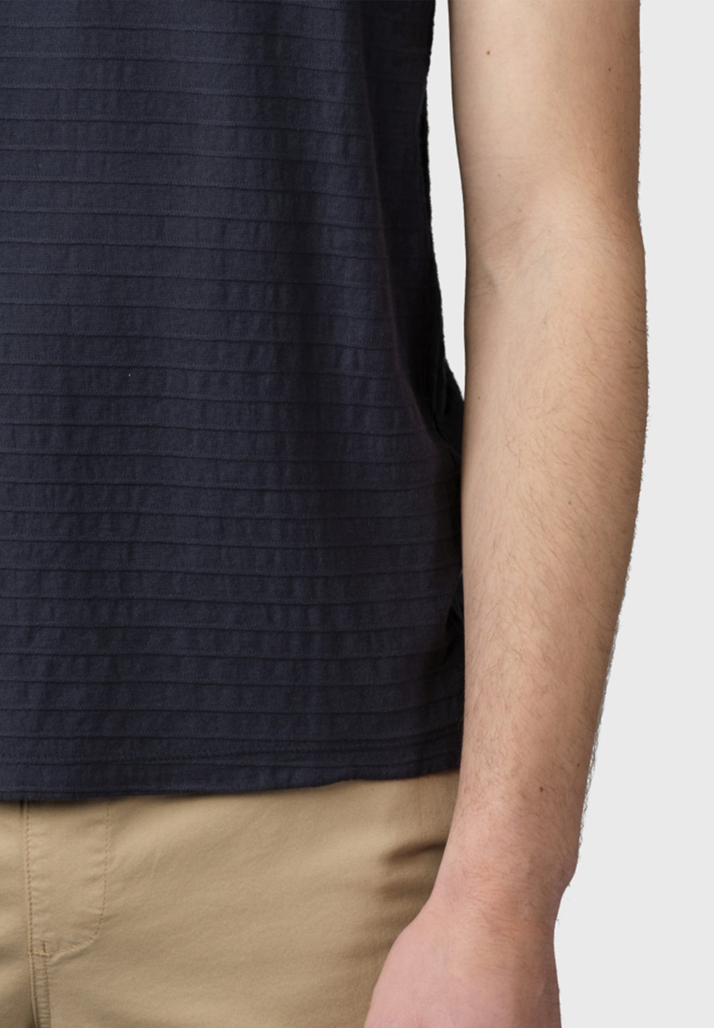 KLITMOLLER COLLECTIVE - Lauge Tee - Navy - BACKYARD