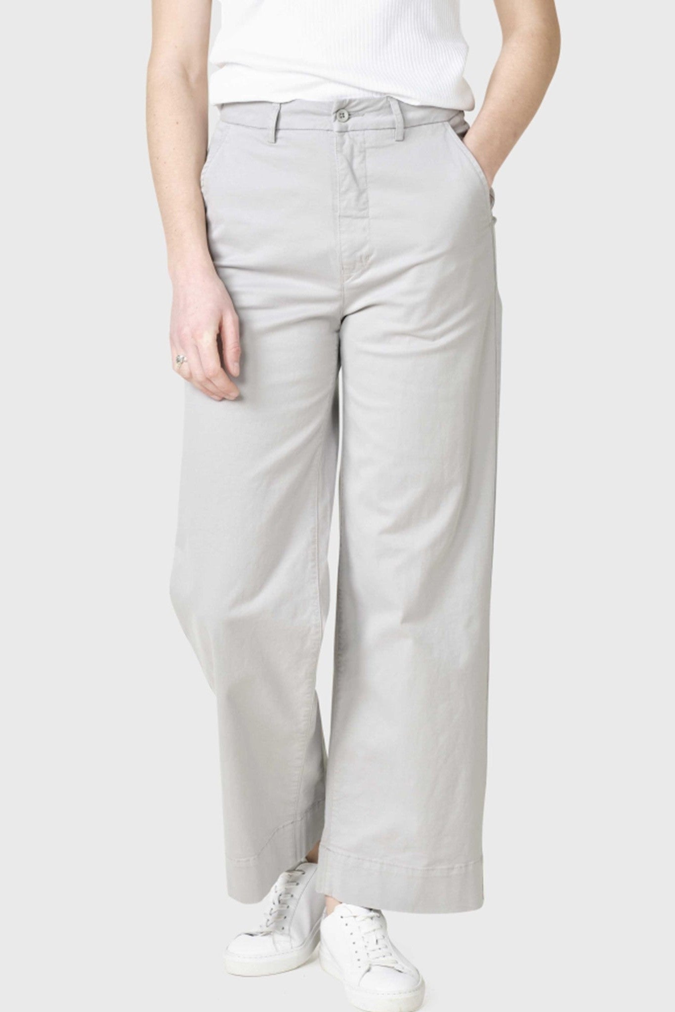 KLITMOLLER COLLECTIVE - Lydia Pants - Pastel Grey - BACKYARD