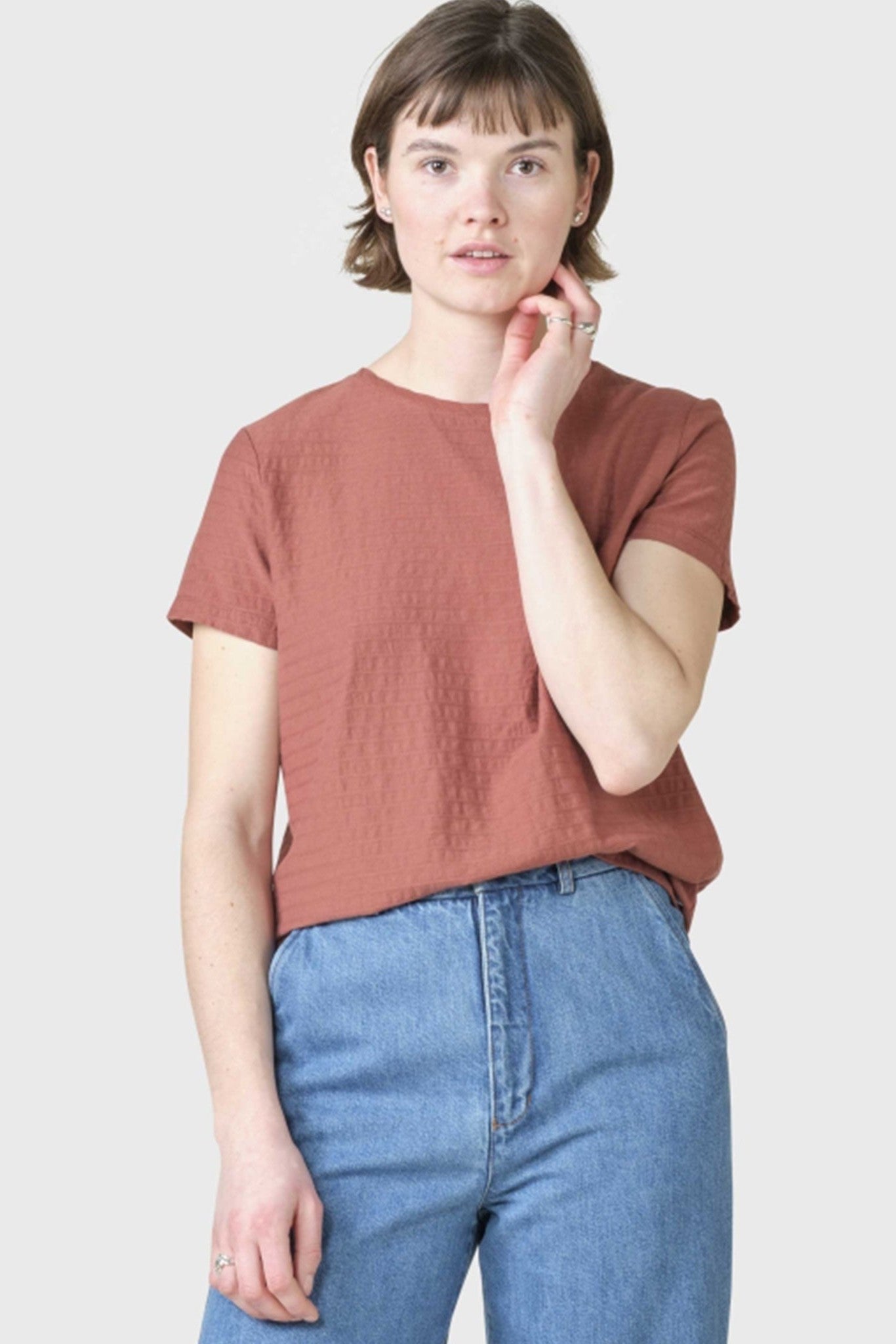 KLITMOLLER COLLECTIVE - My Tee - Burnt Sienna - BACKYARD