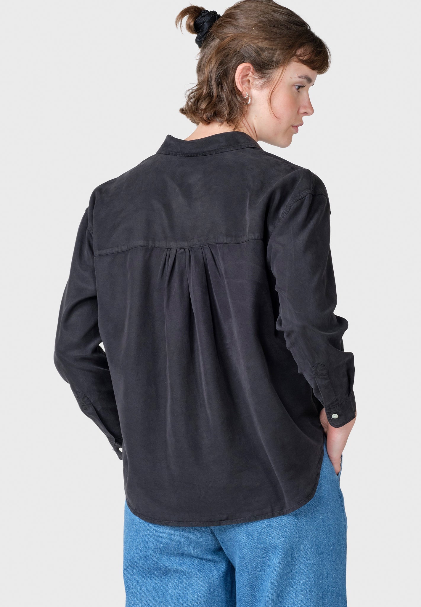 KLITMOLLER COLLECTIVE - Ofelia Short Shirt - Black - BACKYARD