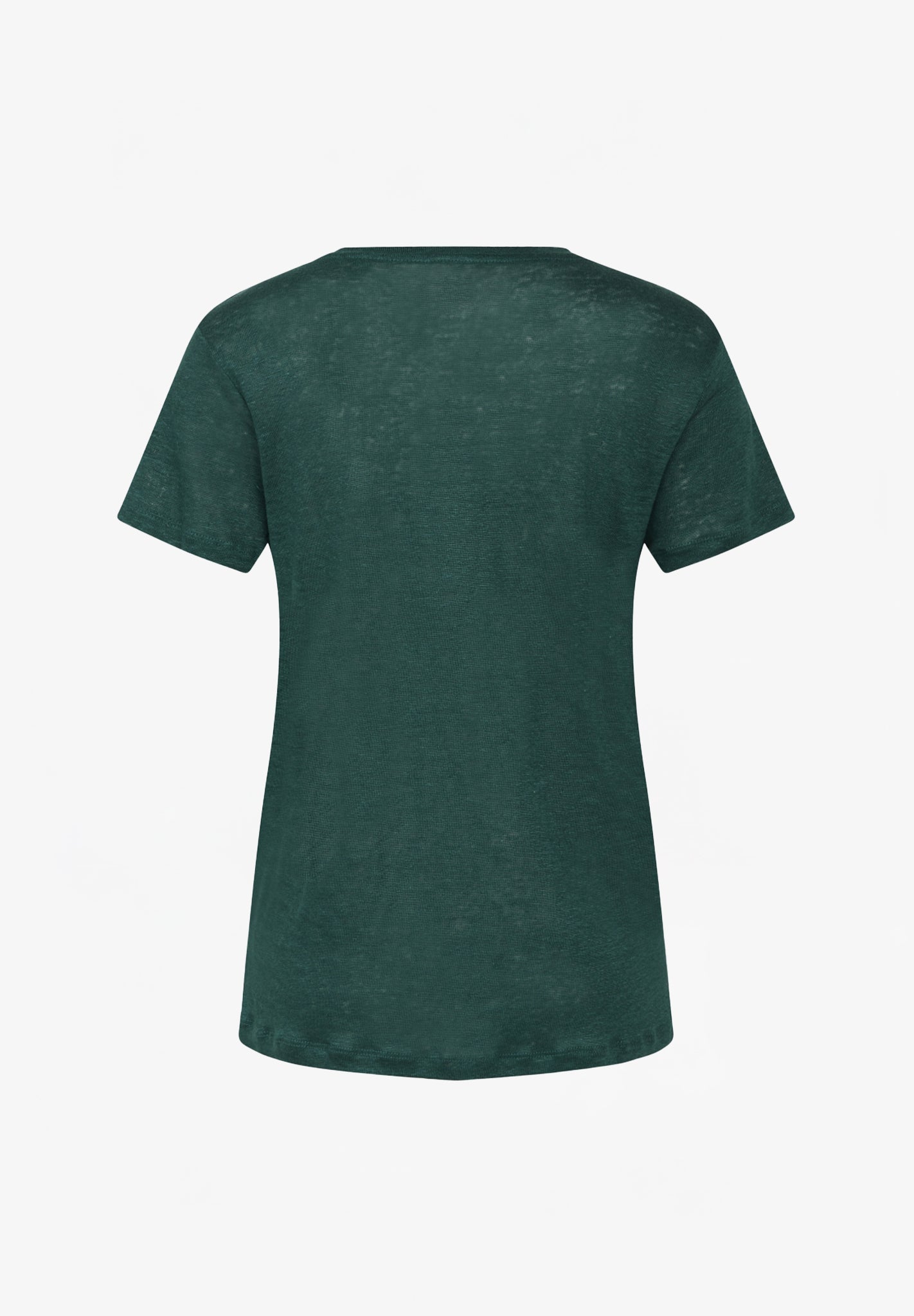 KLITMOLLER COLLECTIVE - Rikke Linen Tee - Moss Green - BACKYARD