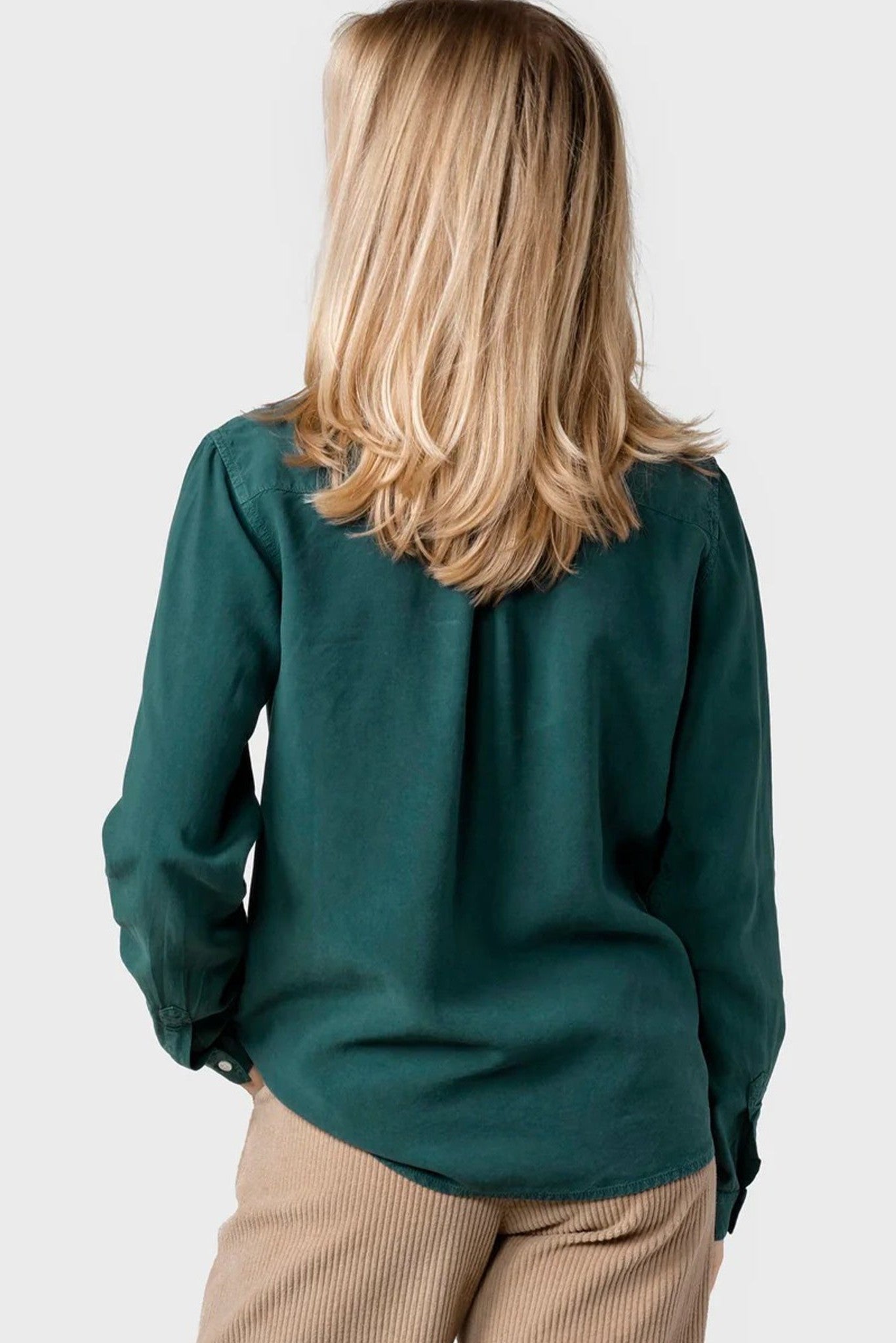 KLITMOLLER COLLECTIVE - Simone Shirt - Moss Green - BACKYARD