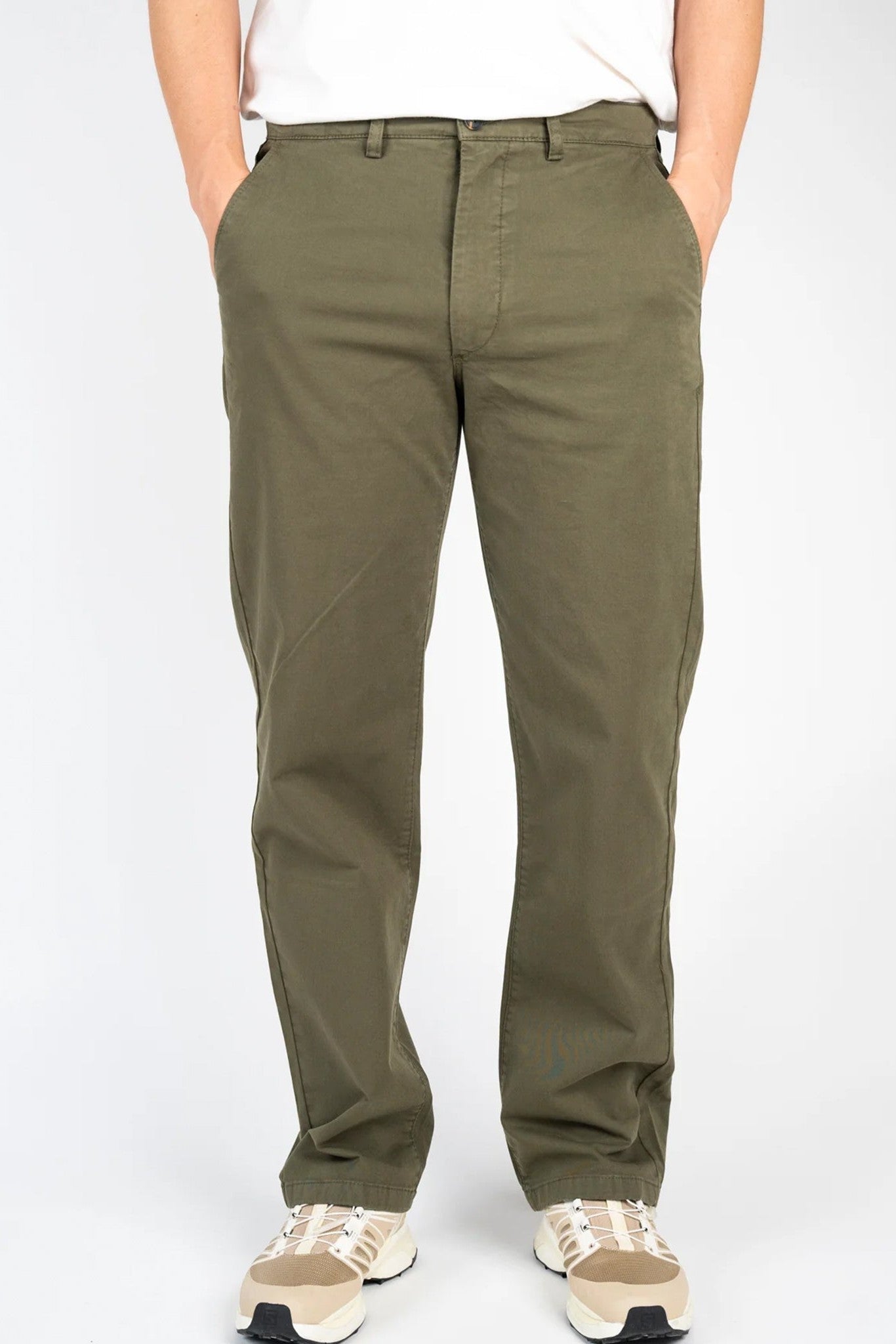 LAKOR - Carnage Chino Pants - Olive Night - BACKYARD