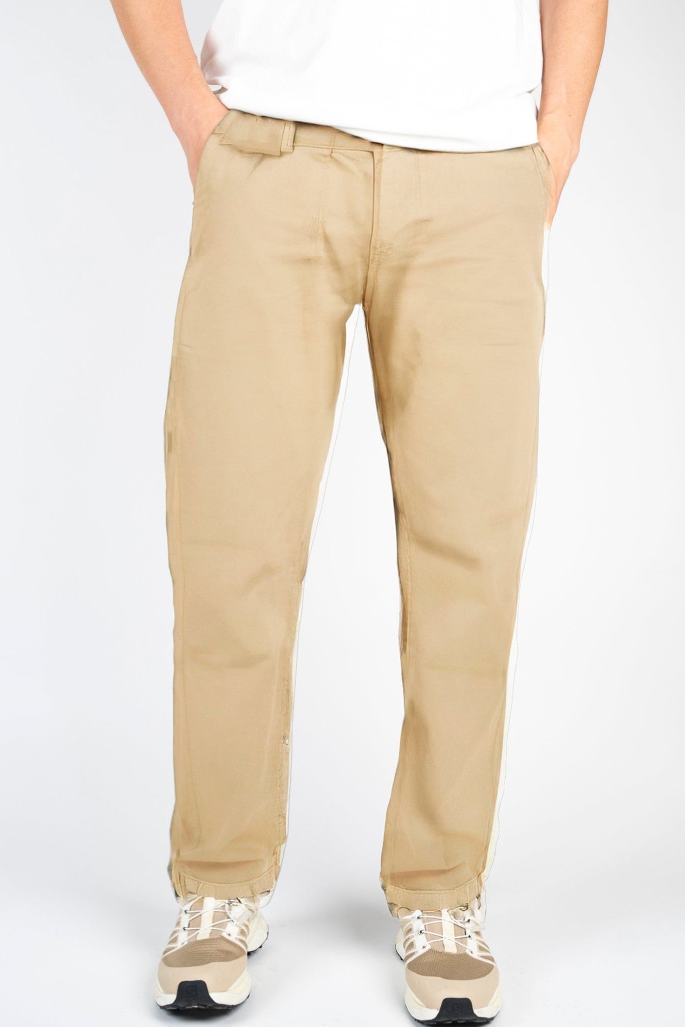 LAKOR - Carnage Chino Pants - White Pepper - BACKYARD