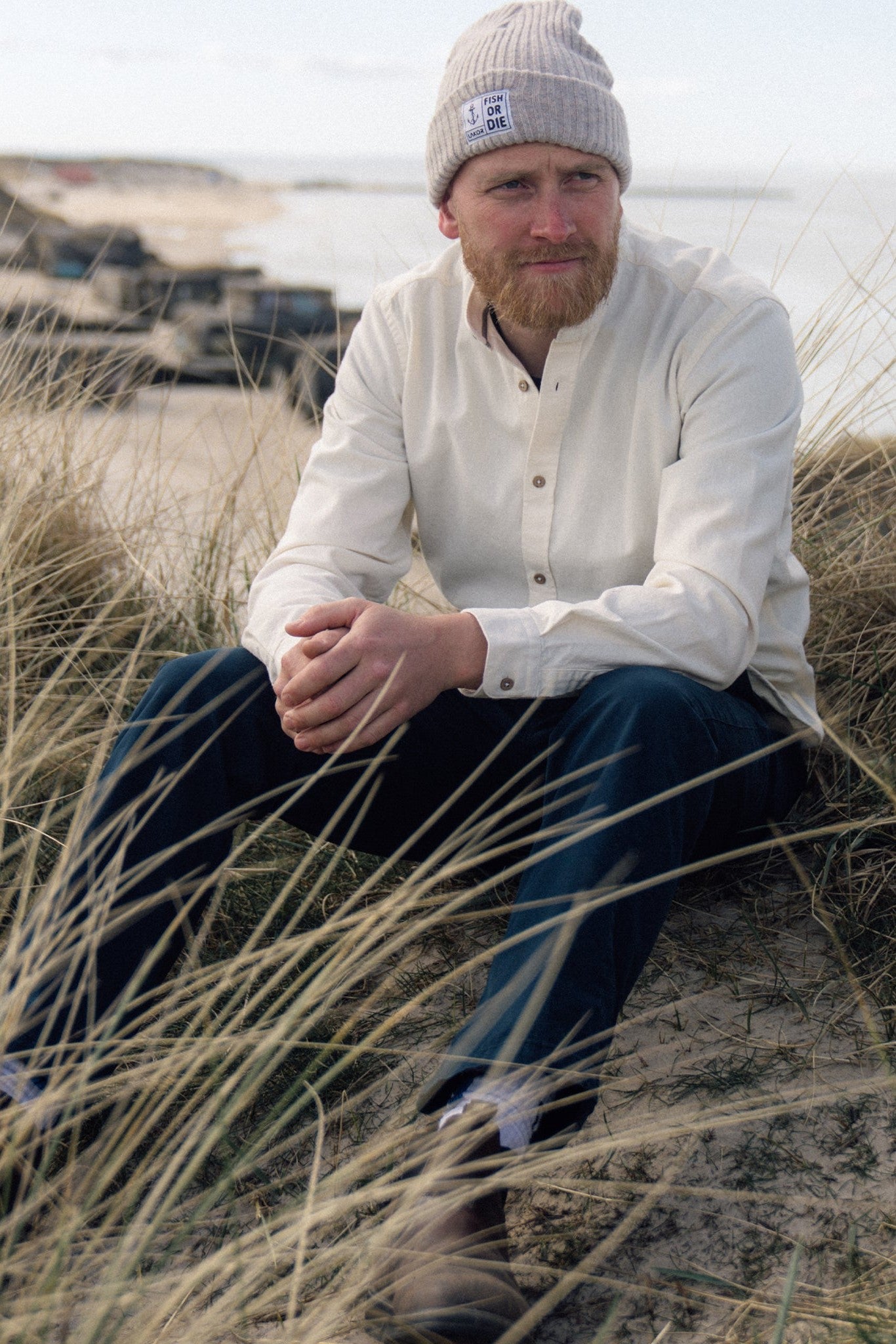 LAKOR - Plain Dal Shirt - Starwhite - BACKYARD