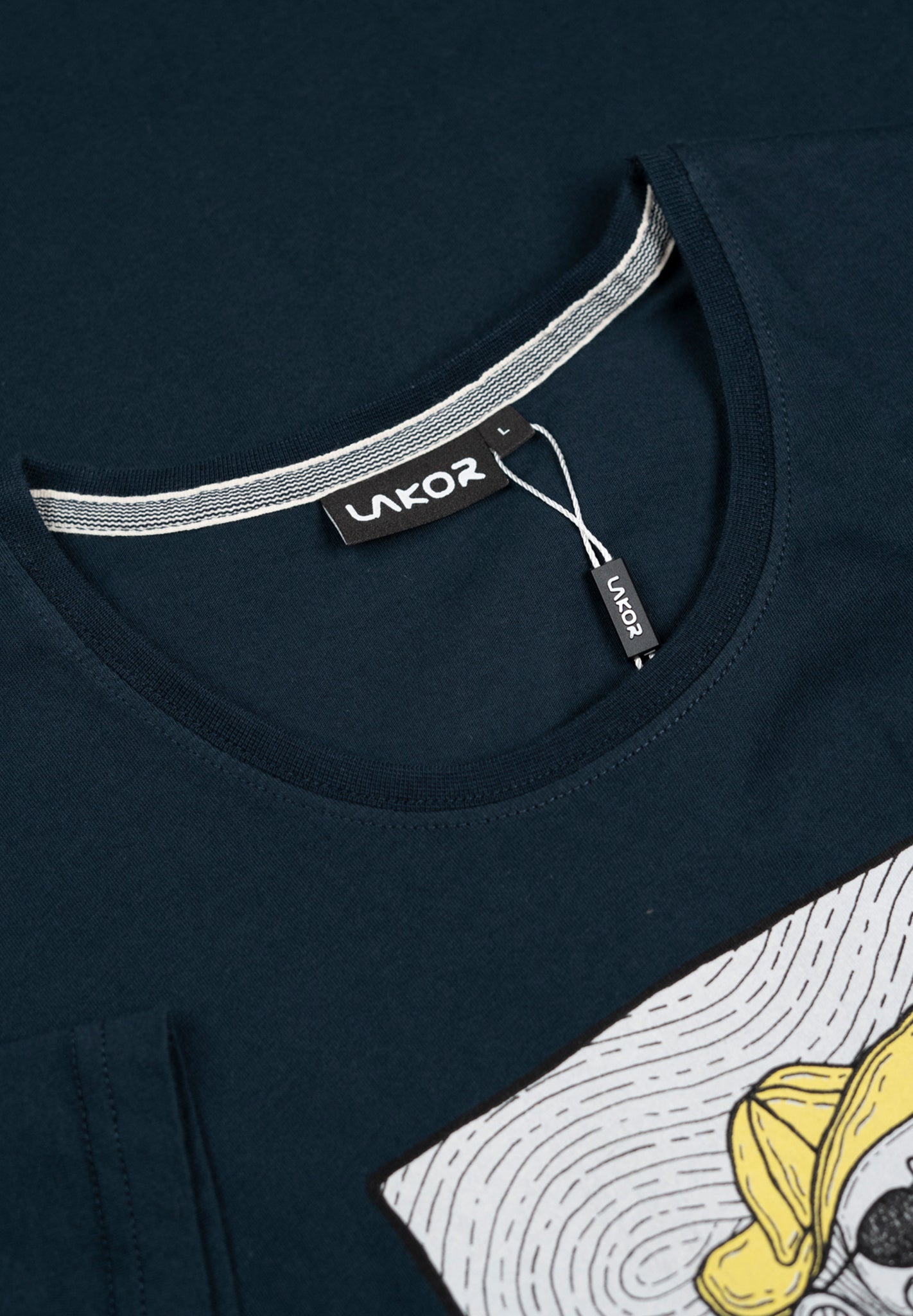 LAKOR - Seaparrot And Shipster T-Shirt - Blueberry - BACKYARD