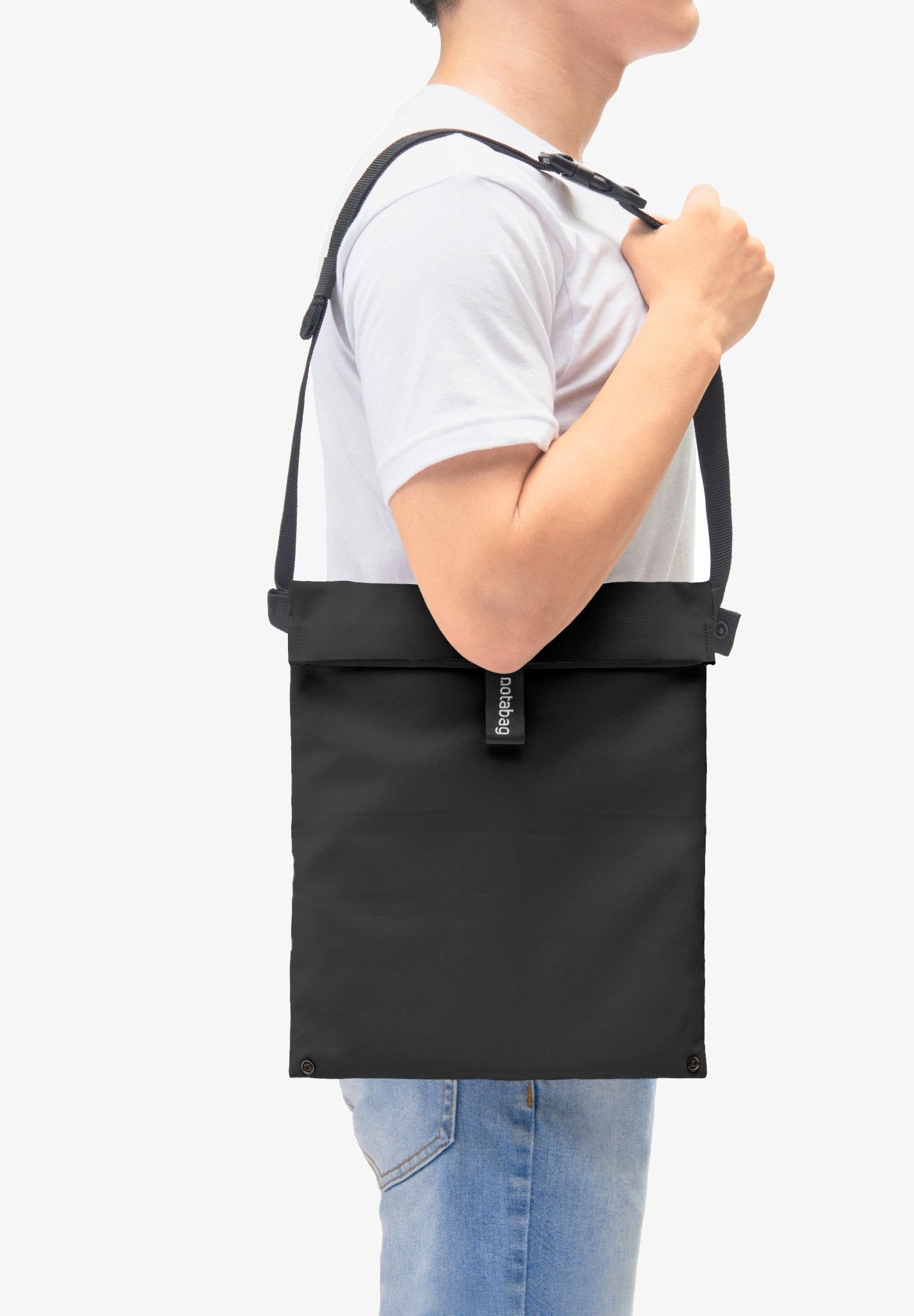 NOTABAG - Notabag Crossbody - Black - BACKYARD