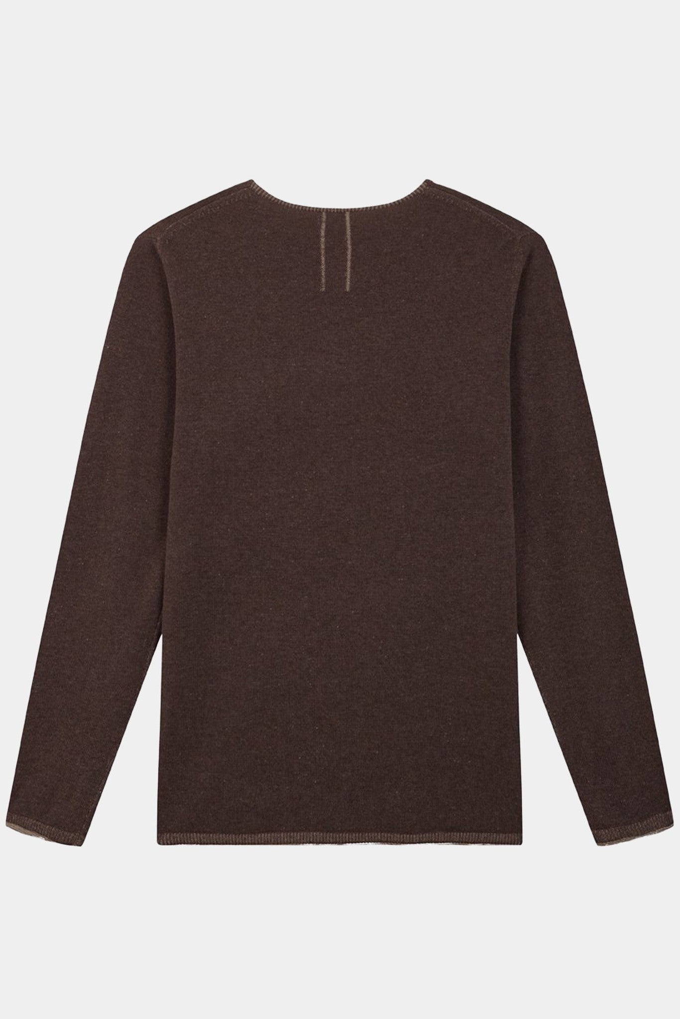 NOWADAYS - Plated Sweater - Dark Earth - BACKYARD