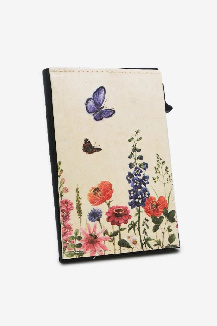 PAPRCUTS - RFID Alu Kartenetui - Blumenwiese - BACKYARD