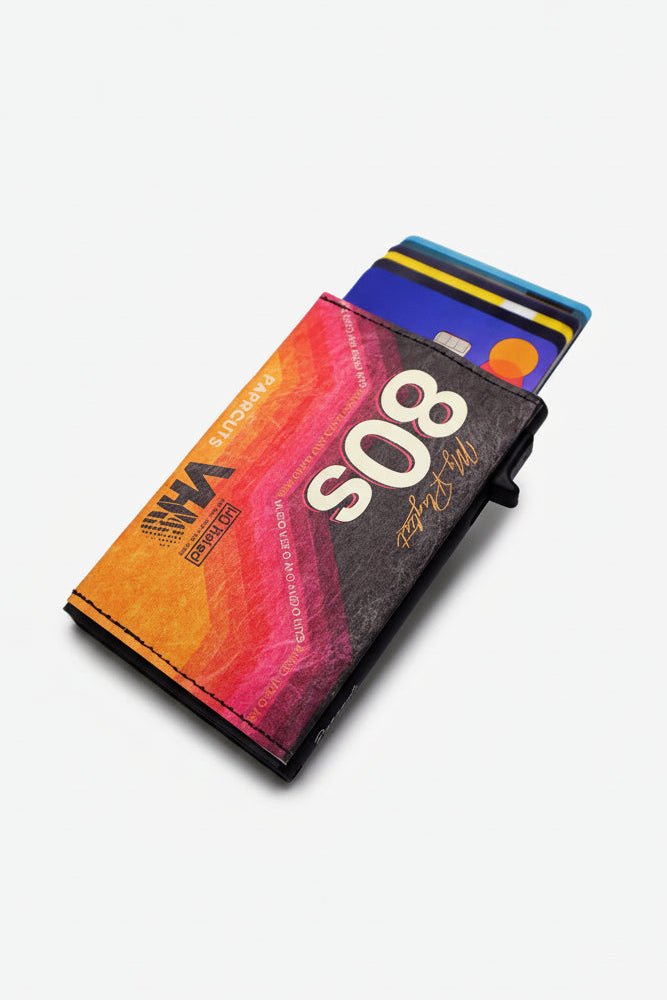 PAPRCUTS - RFID Alu Kartenetui - VHS - BACKYARD