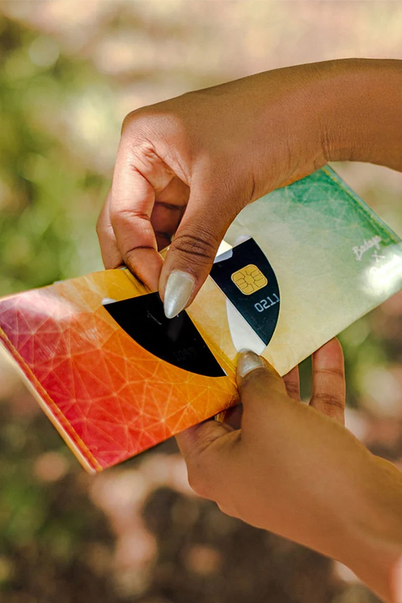 PAPRCUTS - RFID Portemonnaie - Diamond Dawn - BACKYARD