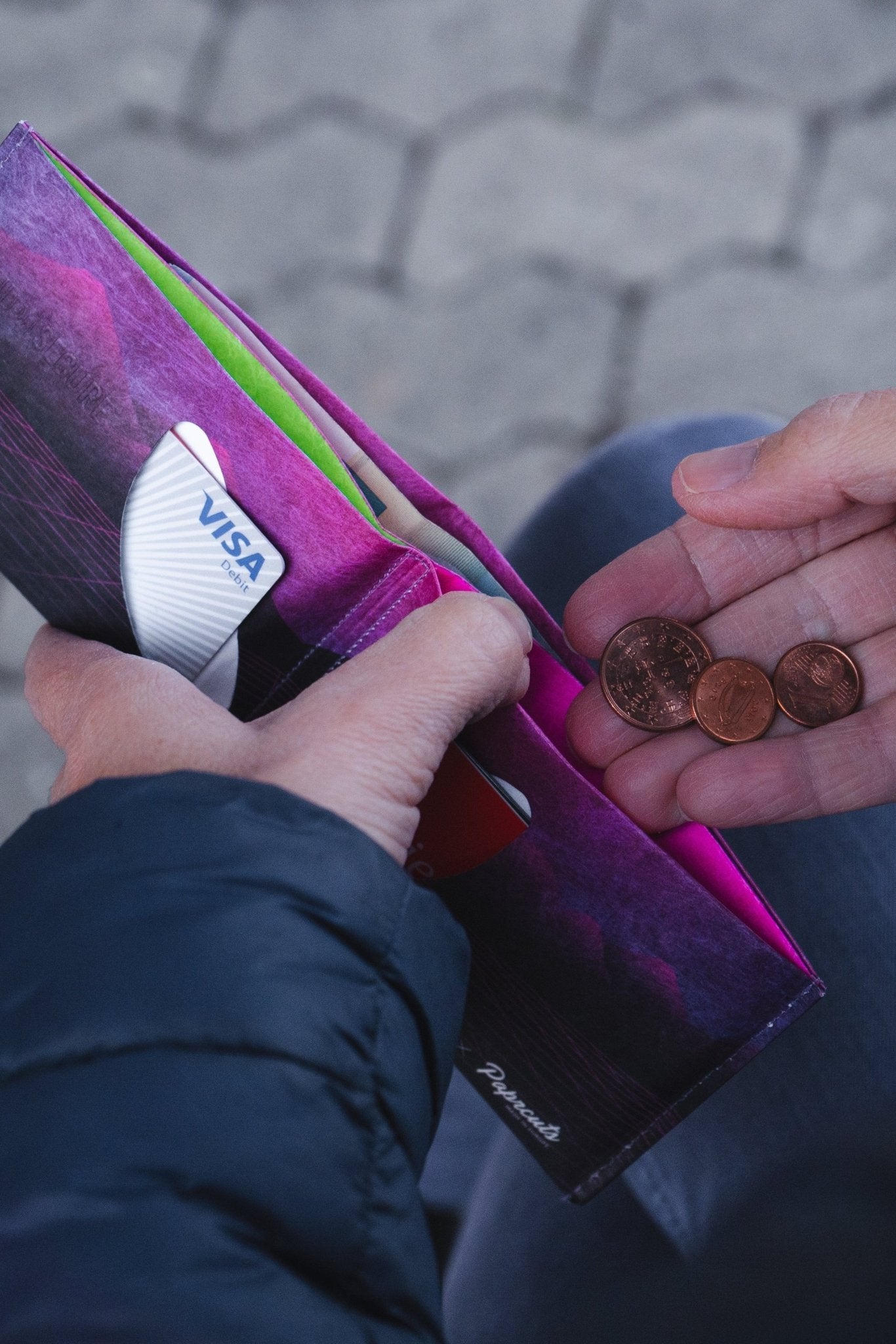 PAPRCUTS - RFID Portemonnaie - Dinos gegen Nazis - BACKYARD