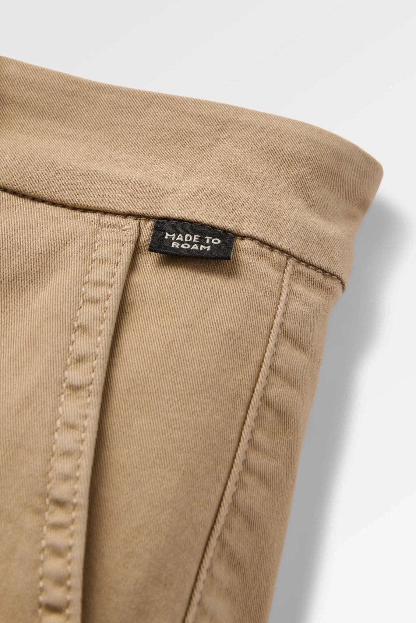 PASSENGER - 365 Organic Cotton Shorts 2.0 - Chinchilla Brown - BACKYARD