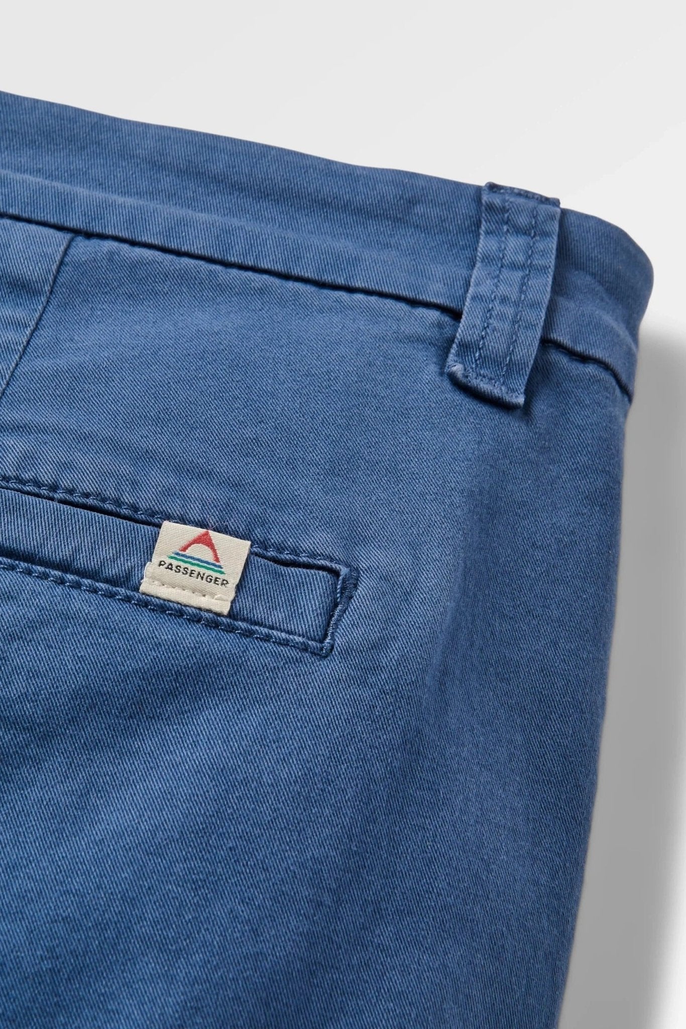 PASSENGER - 365 Organic Cotton Shorts 2.0 - Dark Denim - BACKYARD