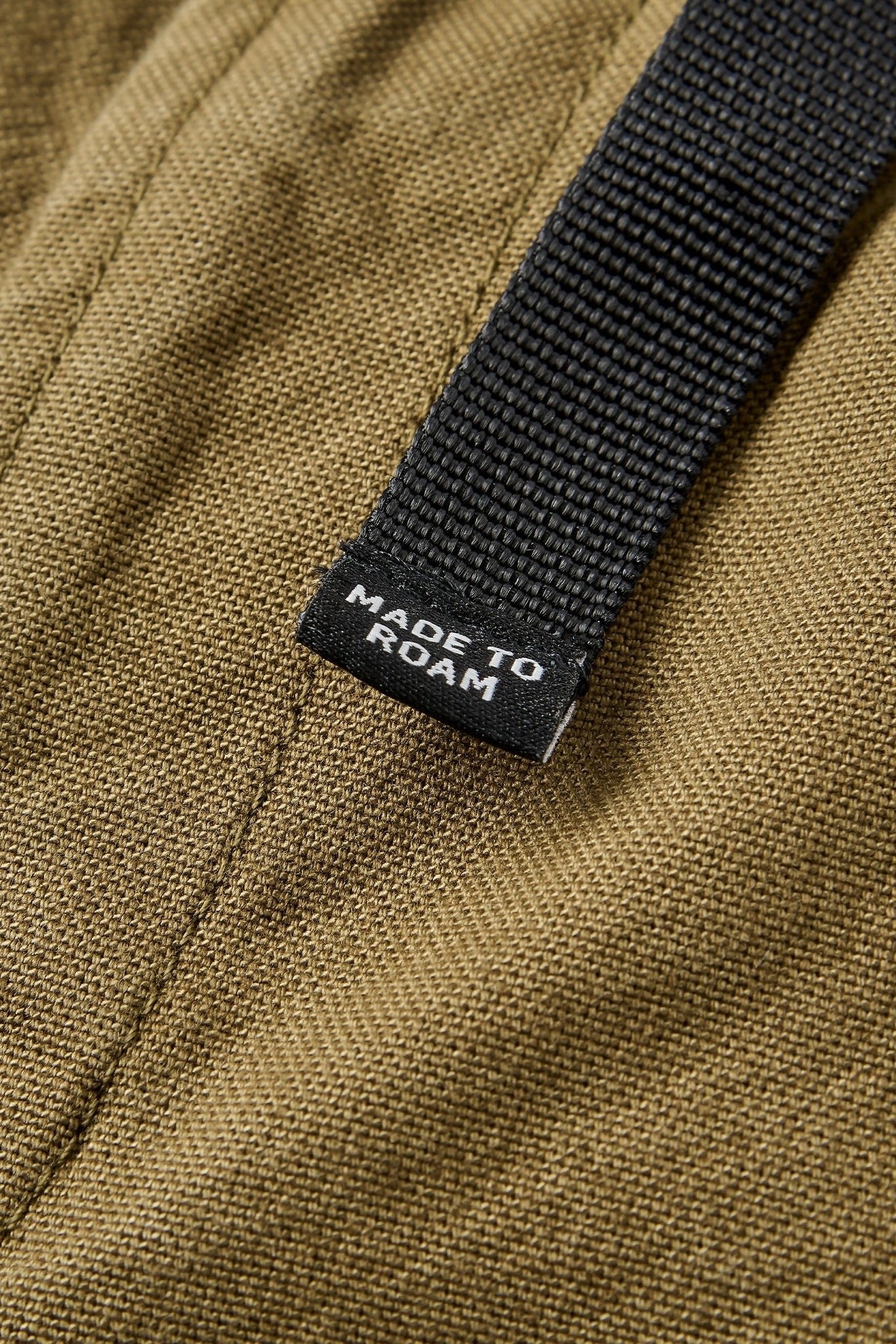 PASSENGER - Adventurer Organic Canvas Trouser - Dark Olive - BACKYARD