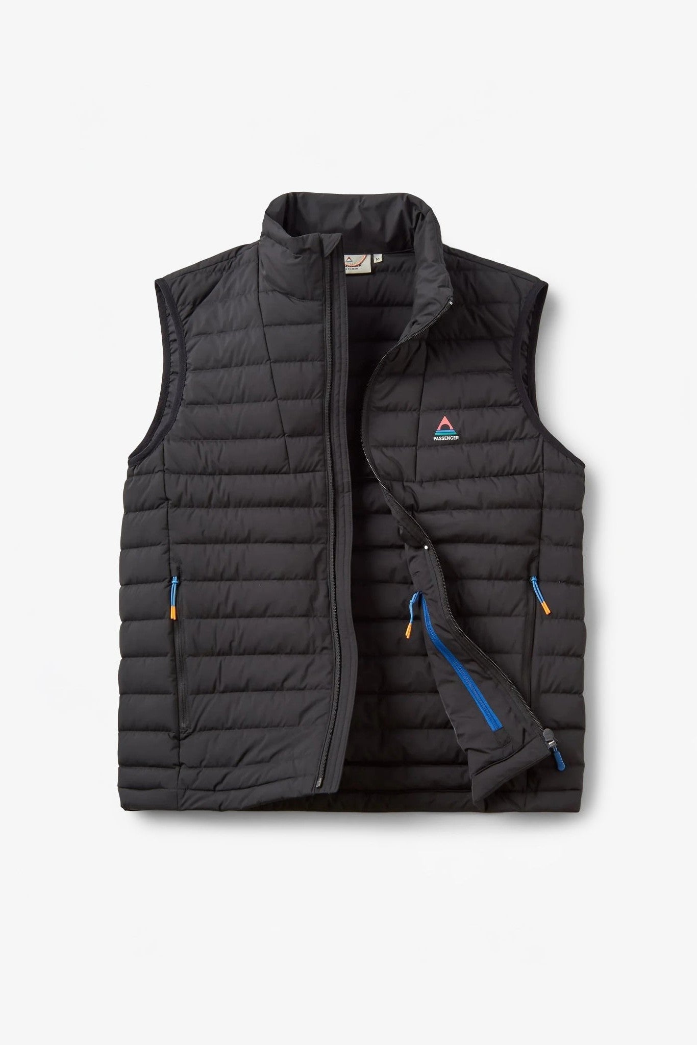 PASSENGER - Ashland Down Recycled Vest - Black - BACKYARD