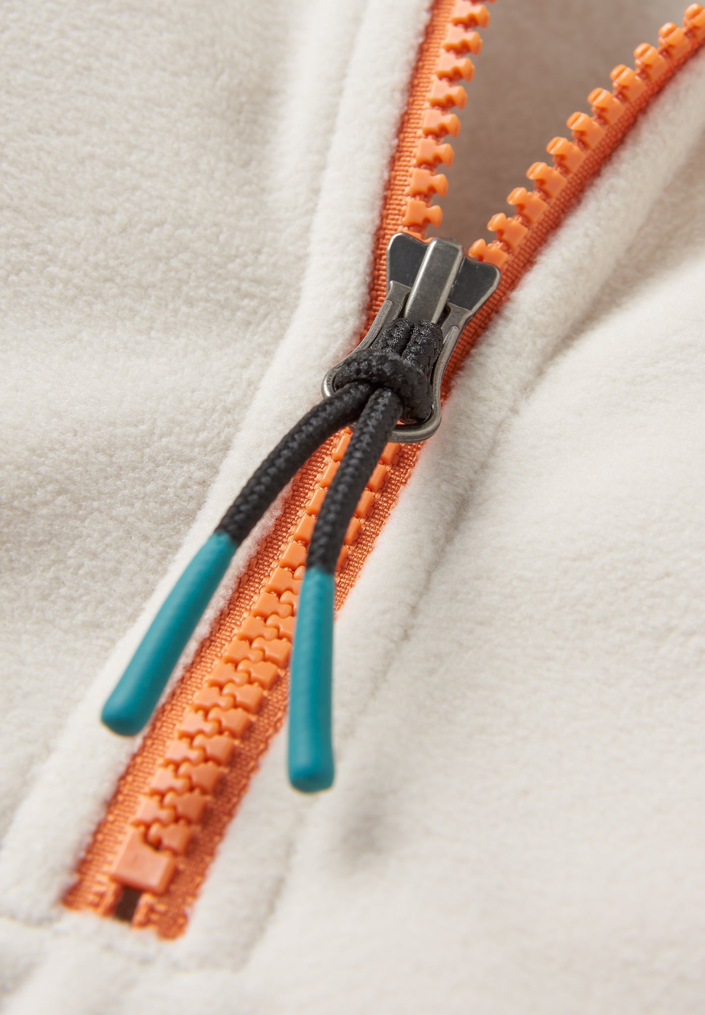 PASSENGER - Ayla Recycled Micro Polartec® Fleece - Vintage White - BACKYARD