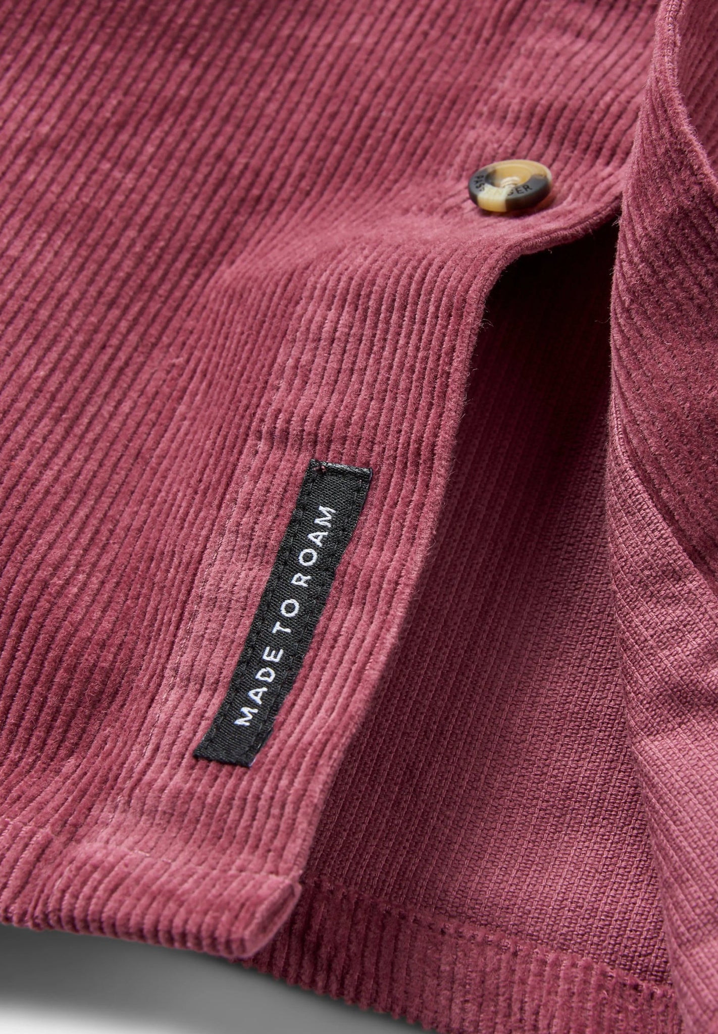 PASSENGER - Backcountry Cord Shirt - Crushed Berry - BACKYARD