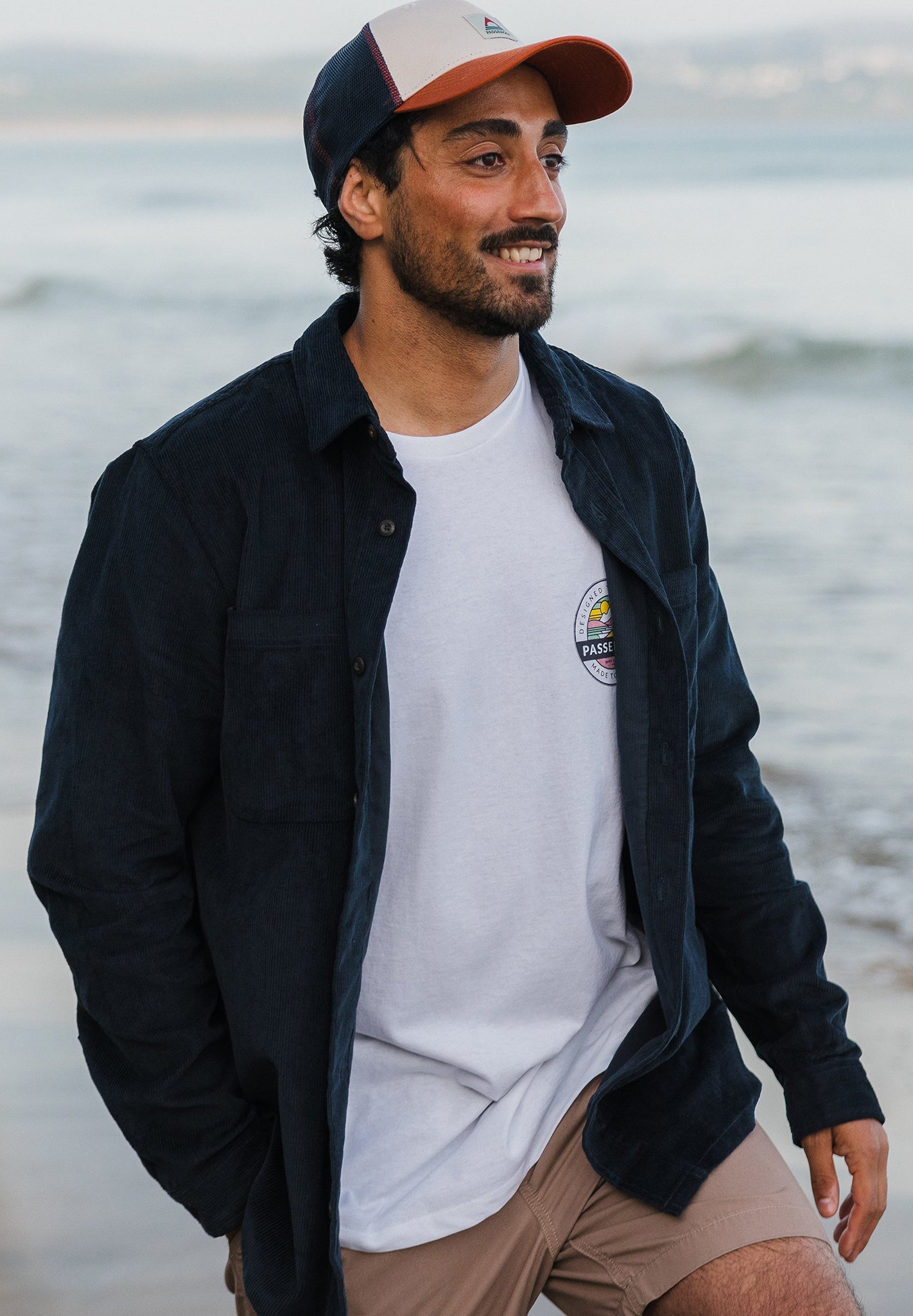 PASSENGER - Backcountry Cord Shirt - Deep Navy - BACKYARD