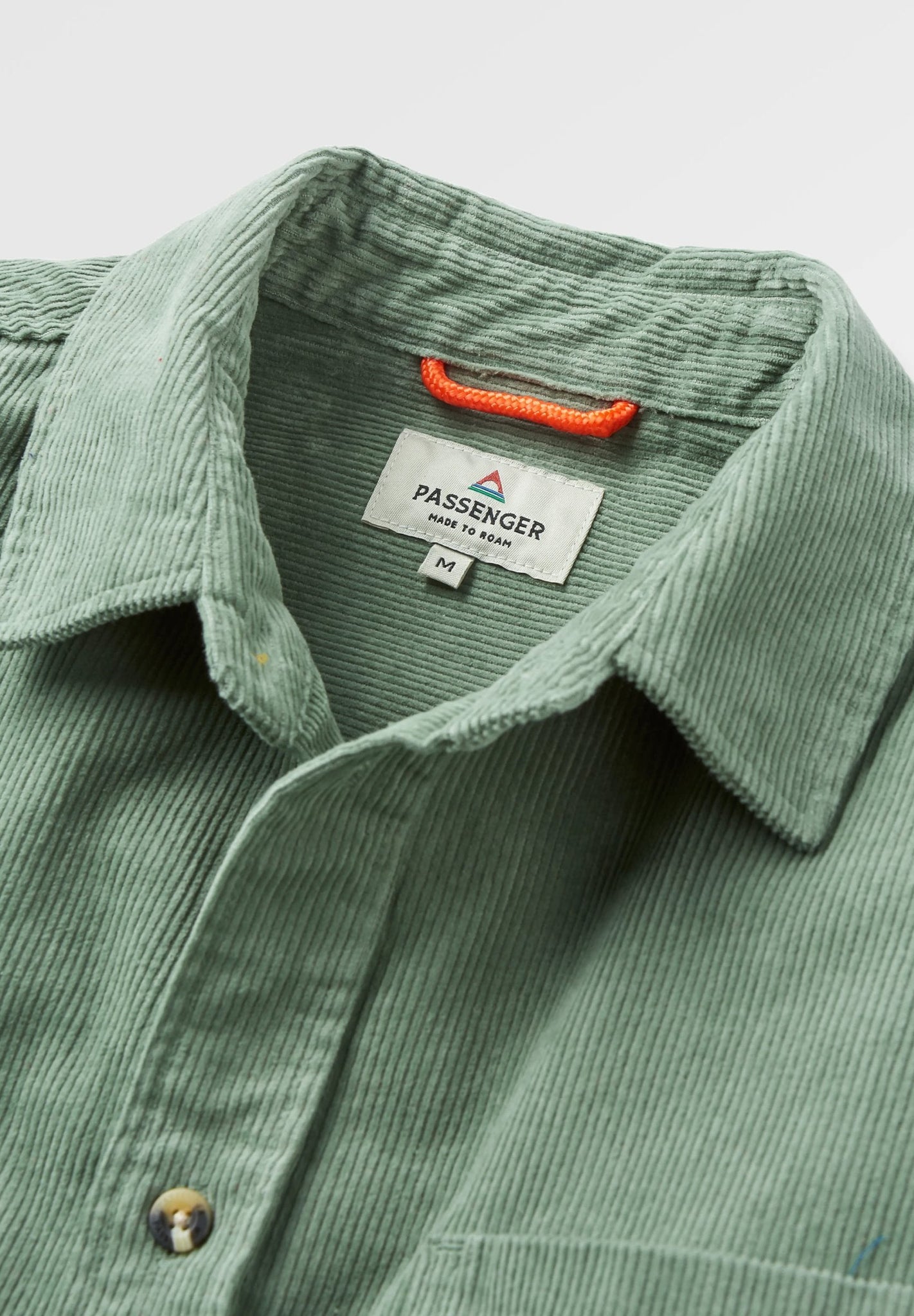 PASSENGER - Backcountry Cord Shirt - Pistachio - BACKYARD