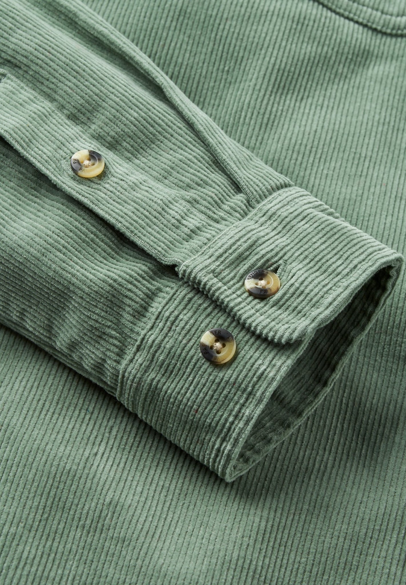 PASSENGER - Backcountry Cord Shirt - Pistachio - BACKYARD