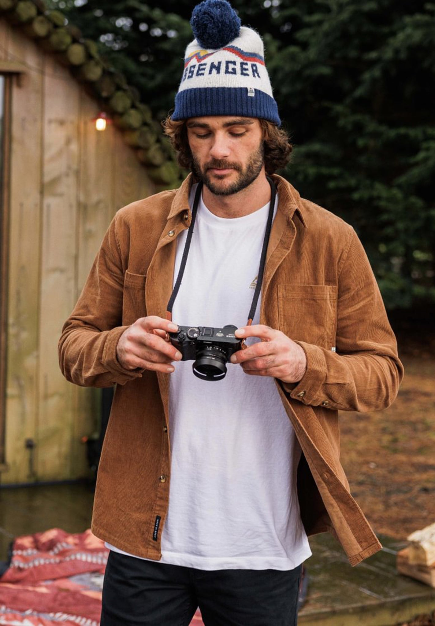 PASSENGER - Backcountry Cord Shirt - Toffee - BACKYARD