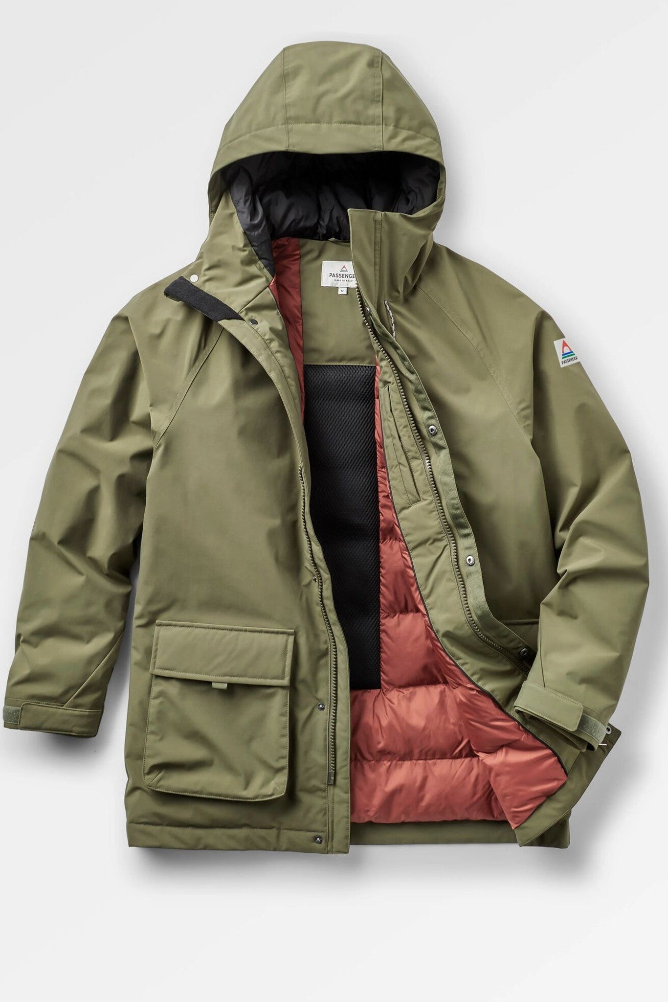 PASSENGER - Baltic Recycled Insulated Parka - Khaki - BACKYARD