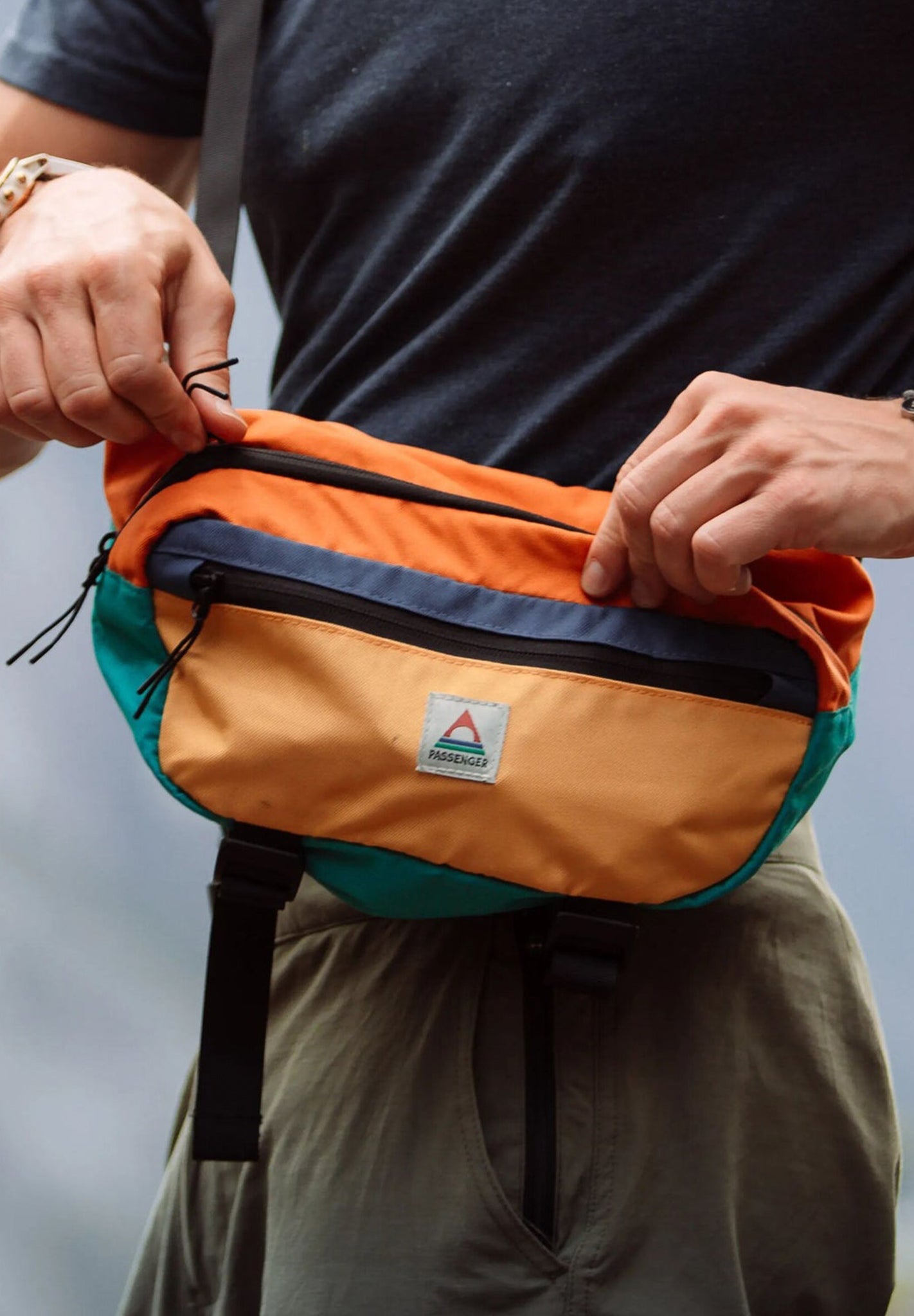 PASSENGER - Boondocker Recycled Hip Pack - Multi Colour - BACKYARD