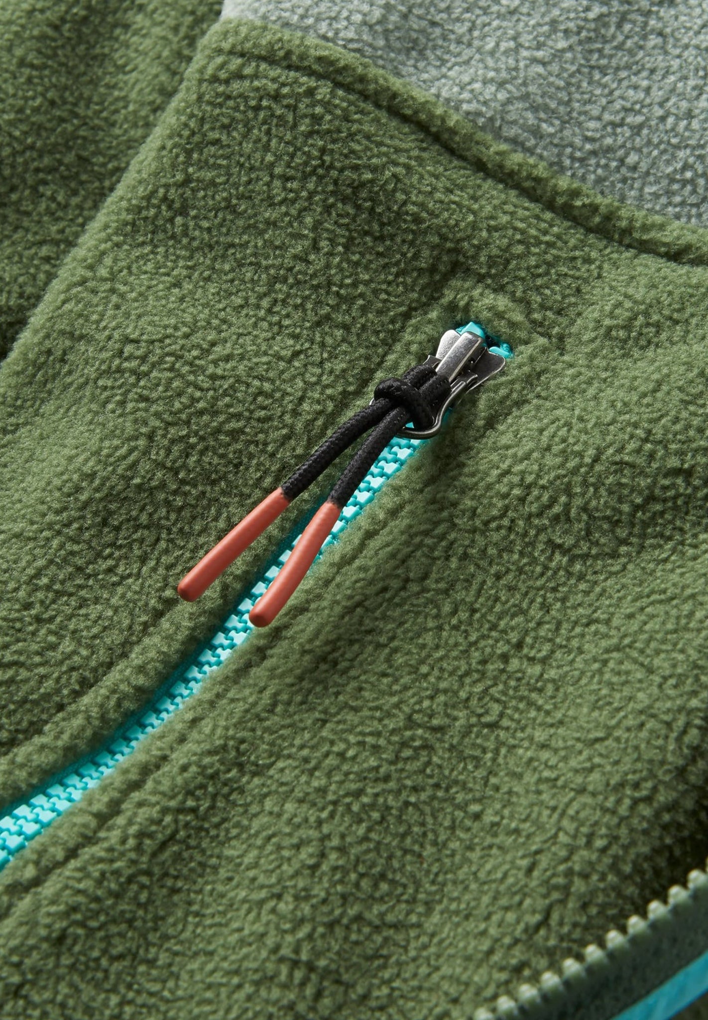 PASSENGER - Caspian Full Zip Recycled Polar Fleece - Wild Green - BACKYARD
